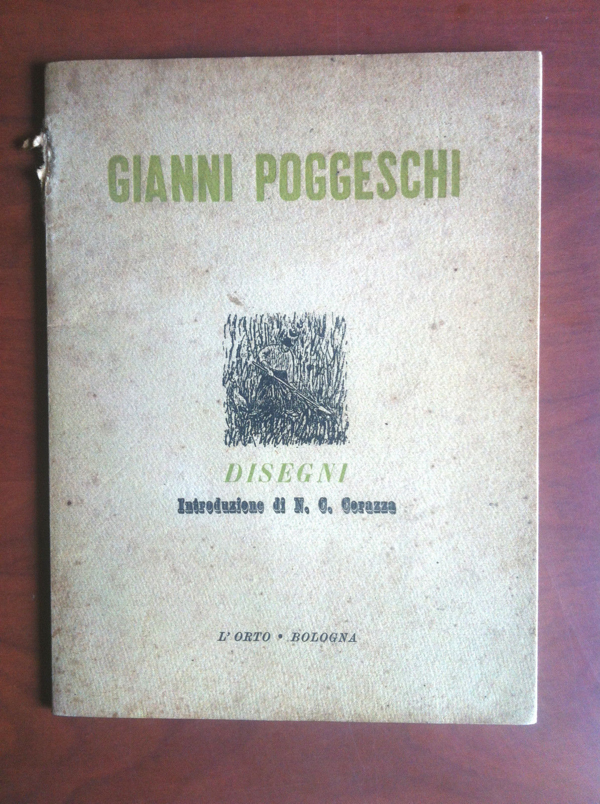 Gianni Poggeschi Disegni L'Orto Bologna 1934 - E12962