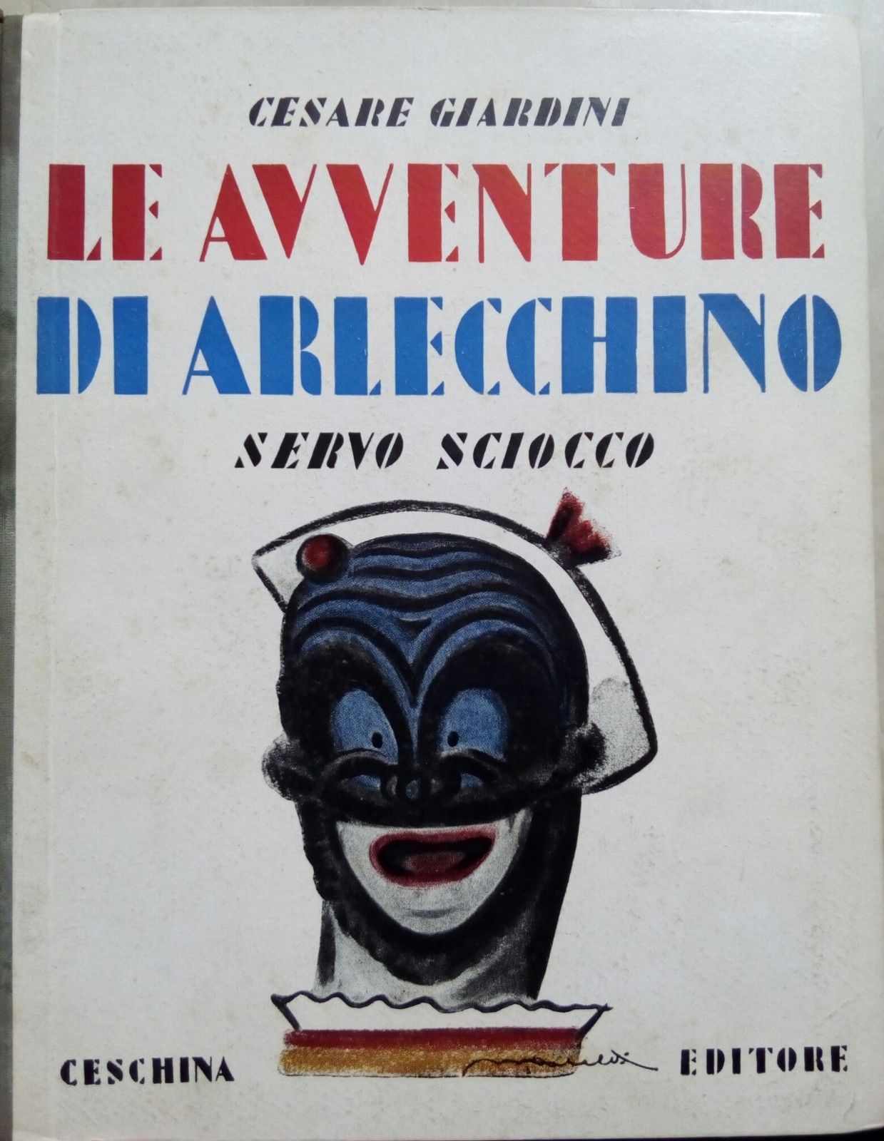 Giardini "Le avventure di Arlecchino" disegni di F. Mateldi 1934
