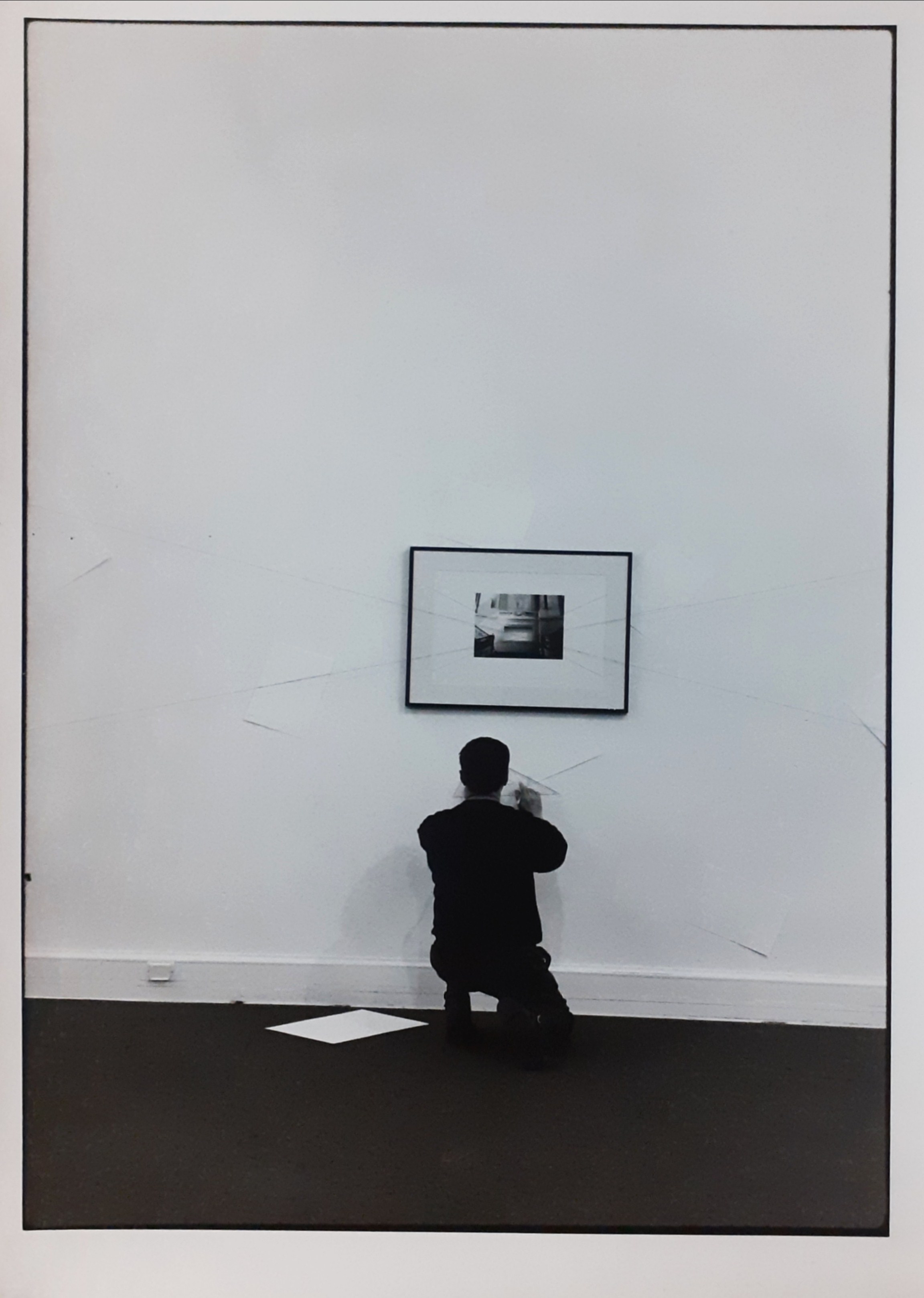 Giulio Paolini Centro "Luigi Pecci" Prato 1993 Photo Salvatore Mazza