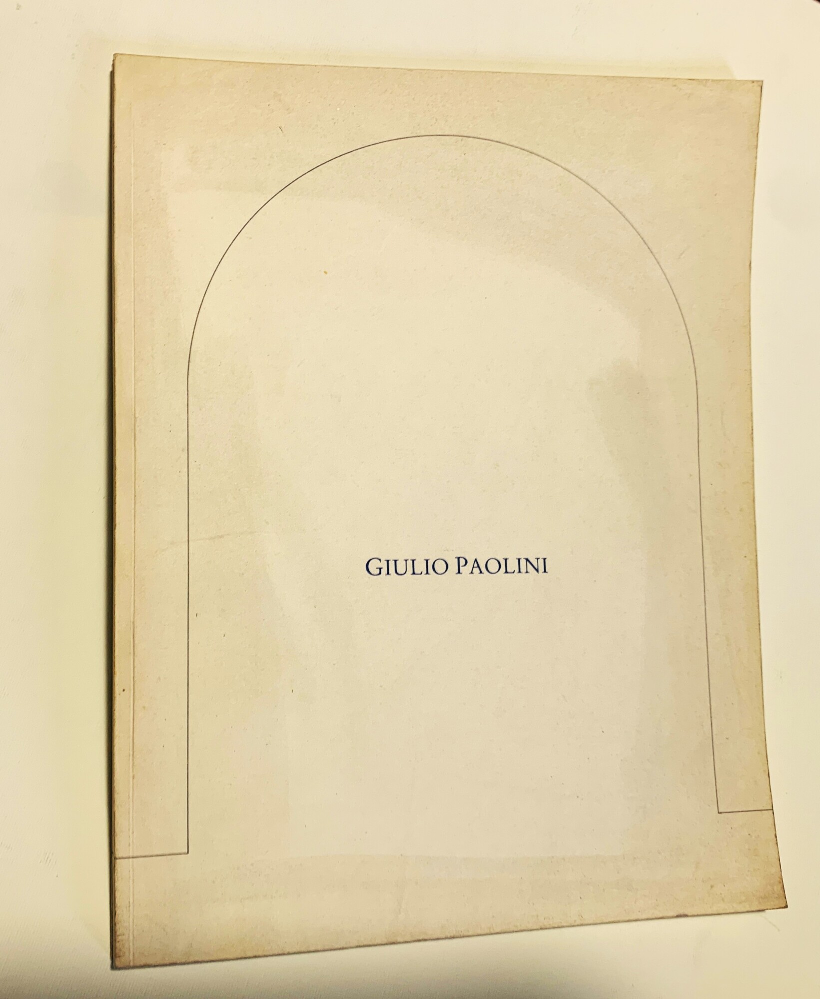 Giulio Paolini. "De l'atelier a l'exposition"