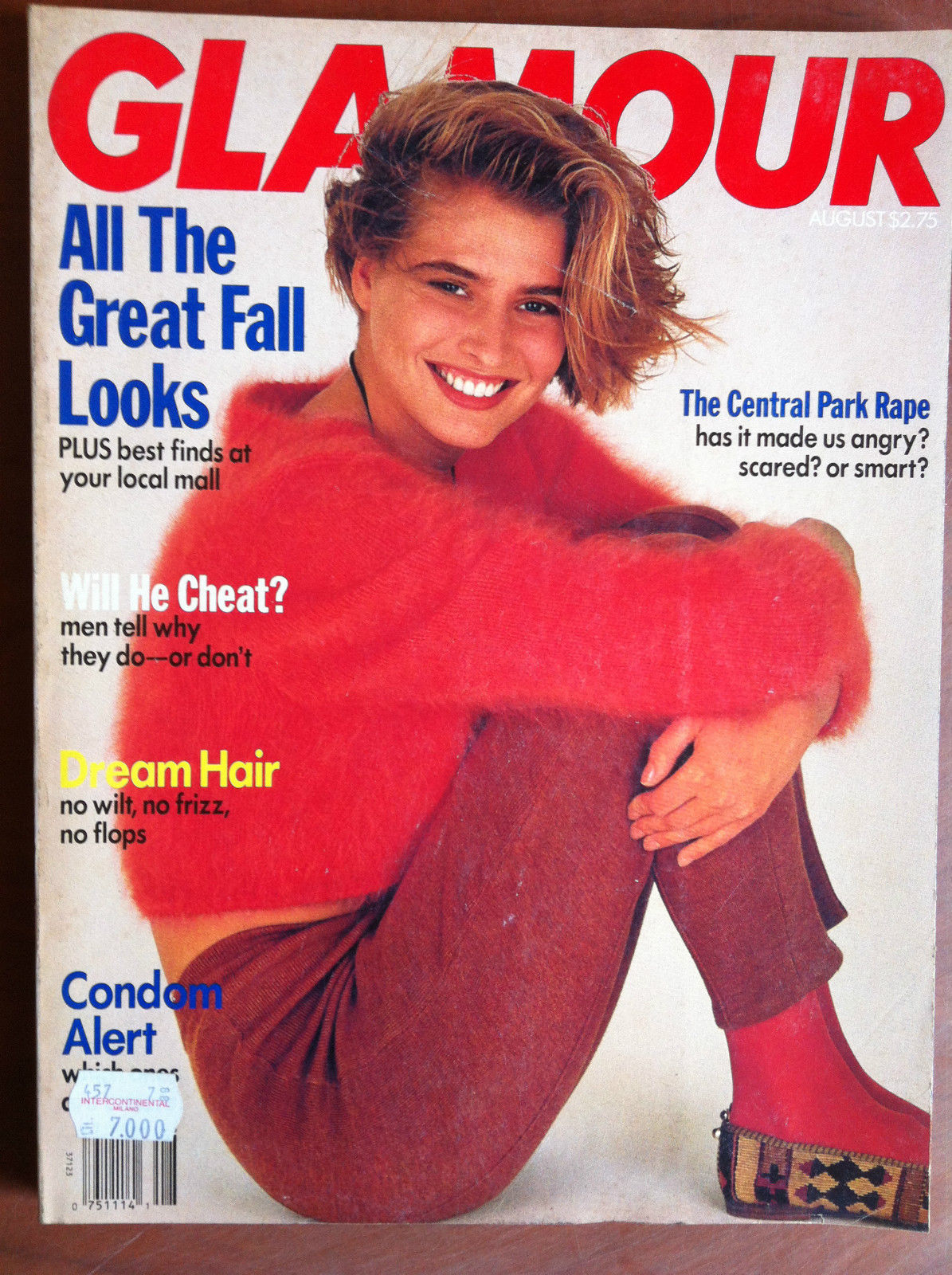 Glamour August 1989