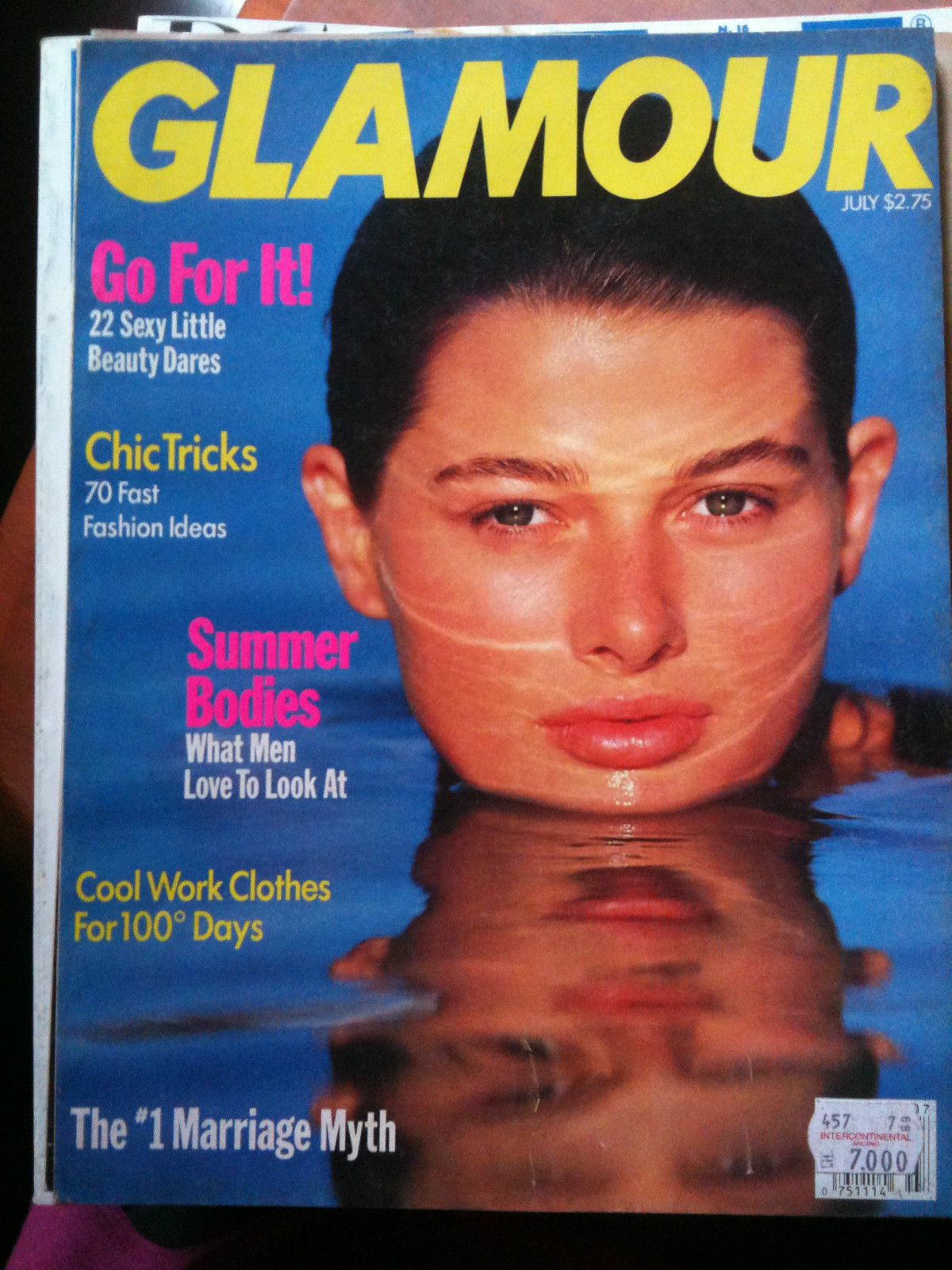 Glamour July 1989