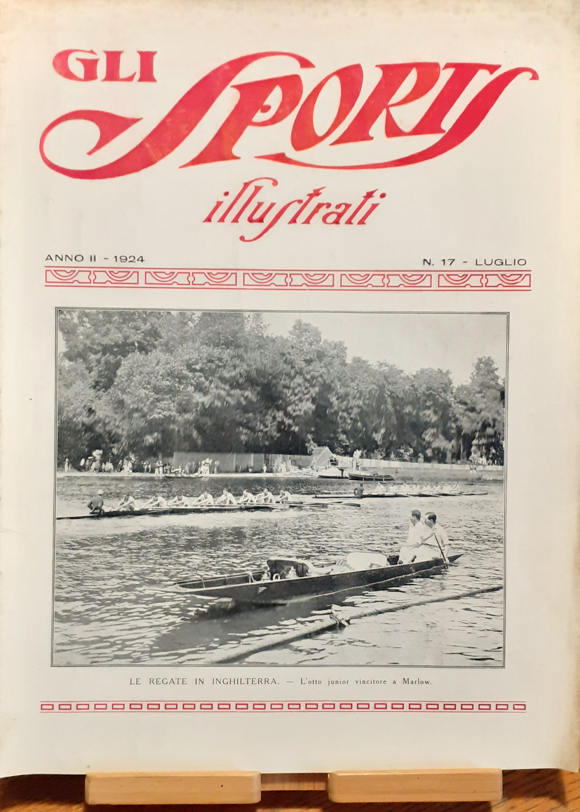 Gli Sports illustrati mensile Luglio Torino 1924