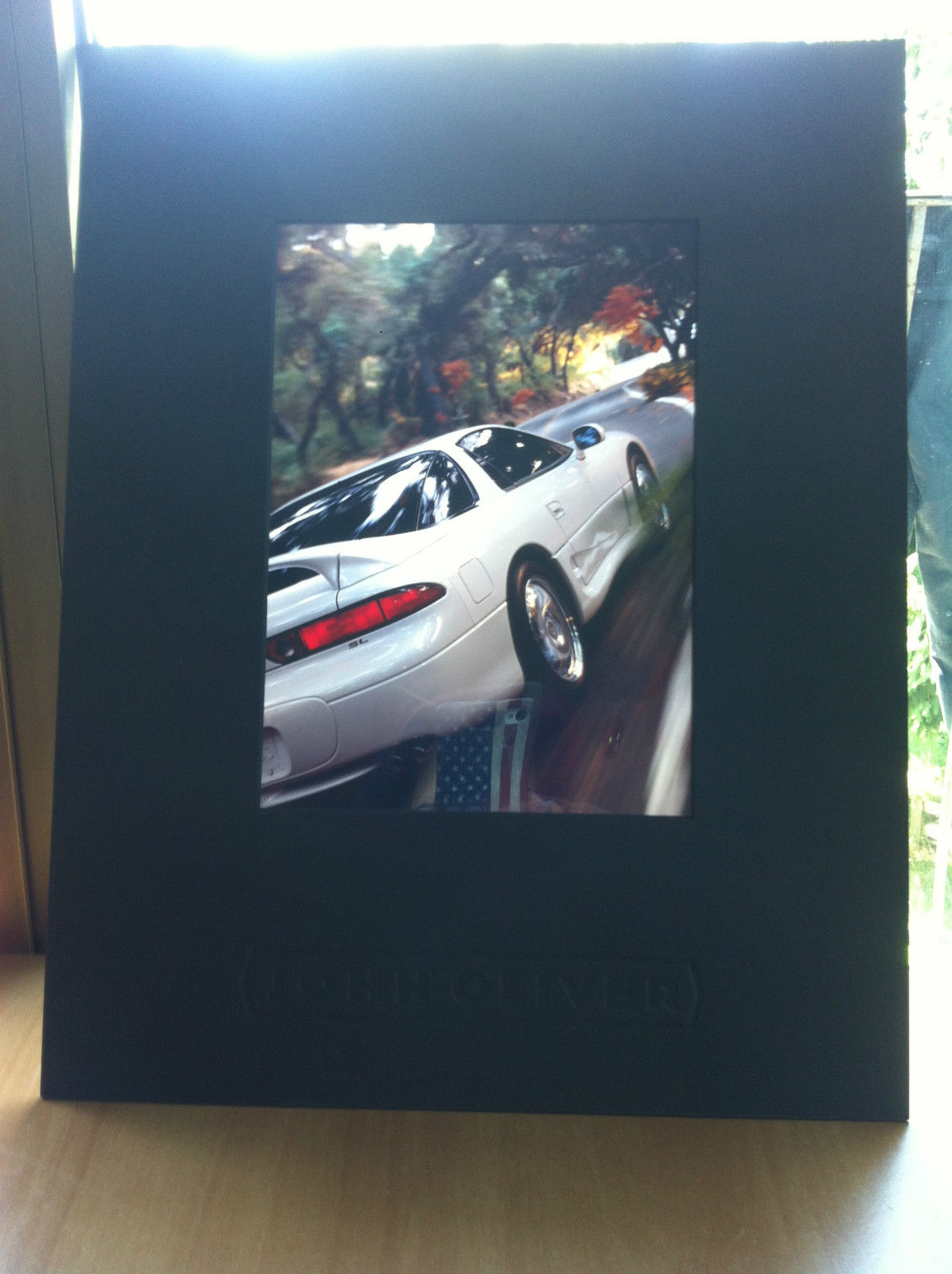 Grande diapositiva pubblicitaria per automobile SL - E17988