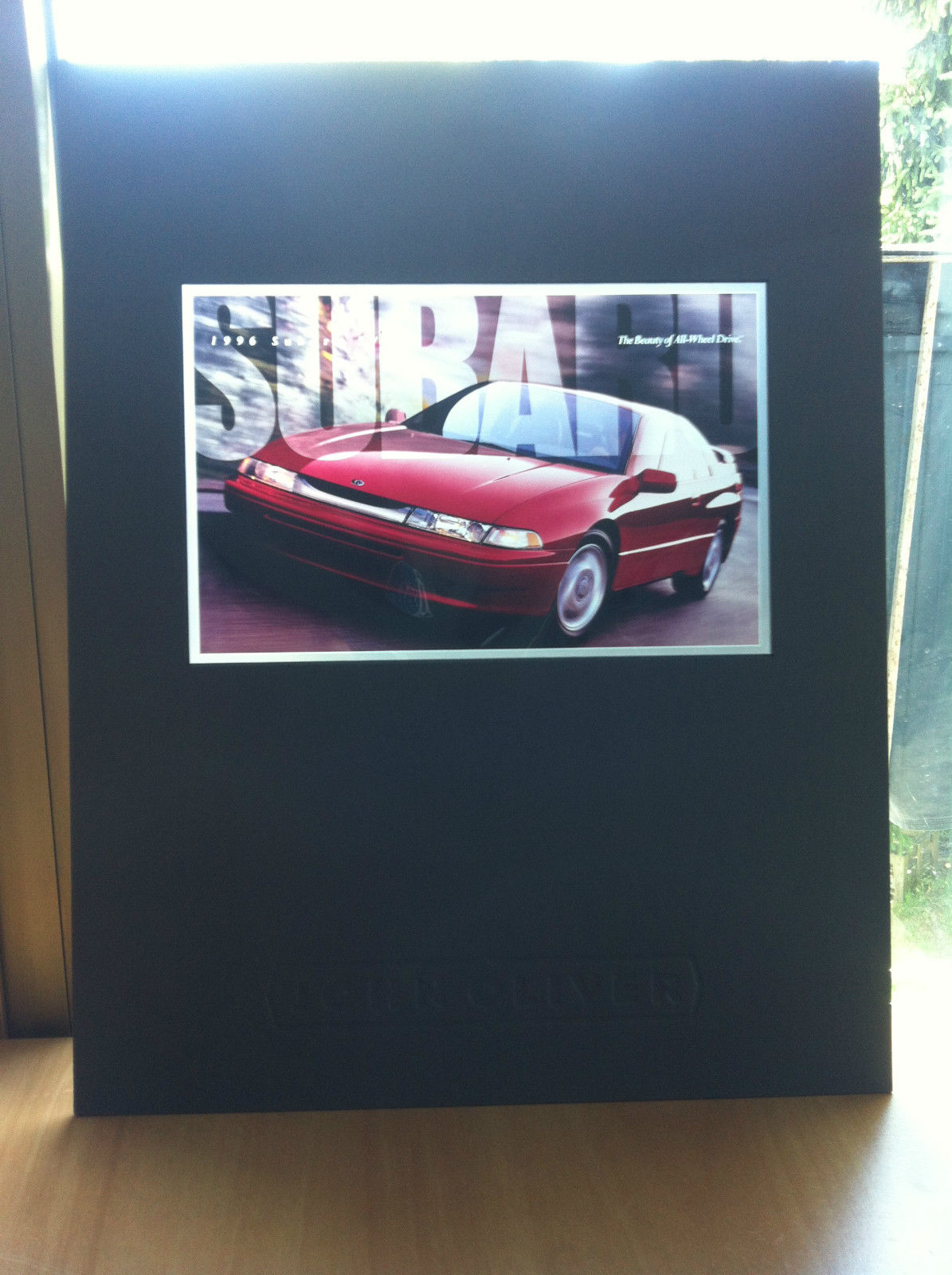 Grande diapositiva pubblicitaria per automobile Subaru - E18001