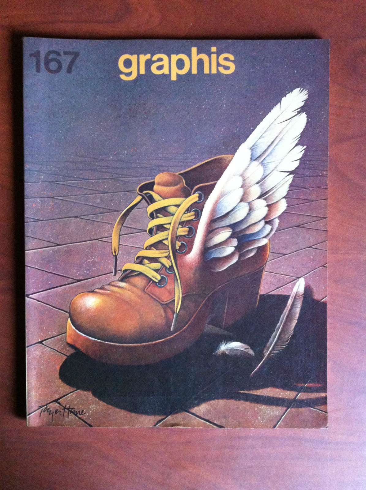 Graphis Graphic &amp; applied art n^ 167 - 1973/74 Cover: …