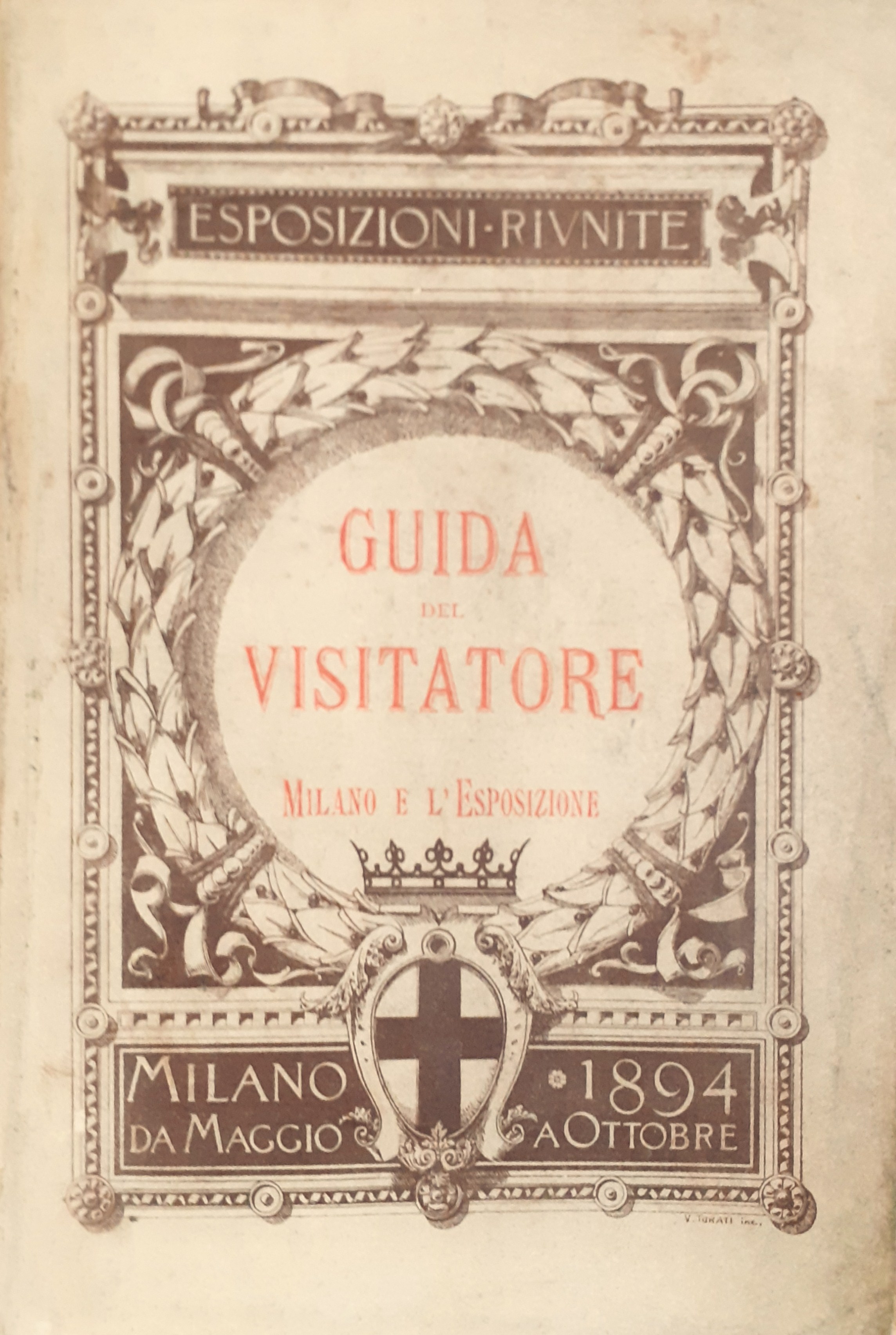 Guida del Visitatore "Milano e l'Esposizione" 1894