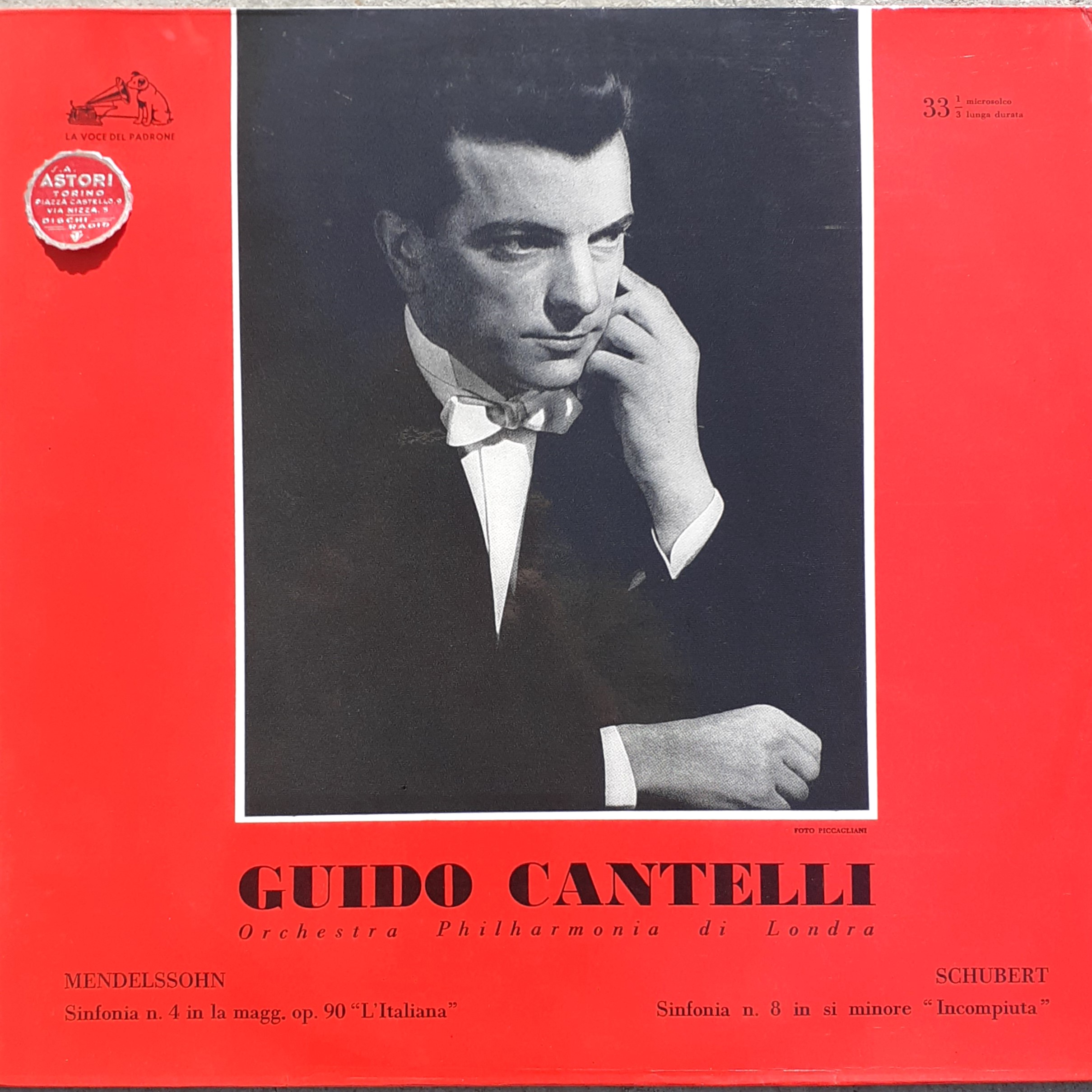 Guido Cantelli QALP 10143 Mendelssohn e Schubert Filarmonica di Londra