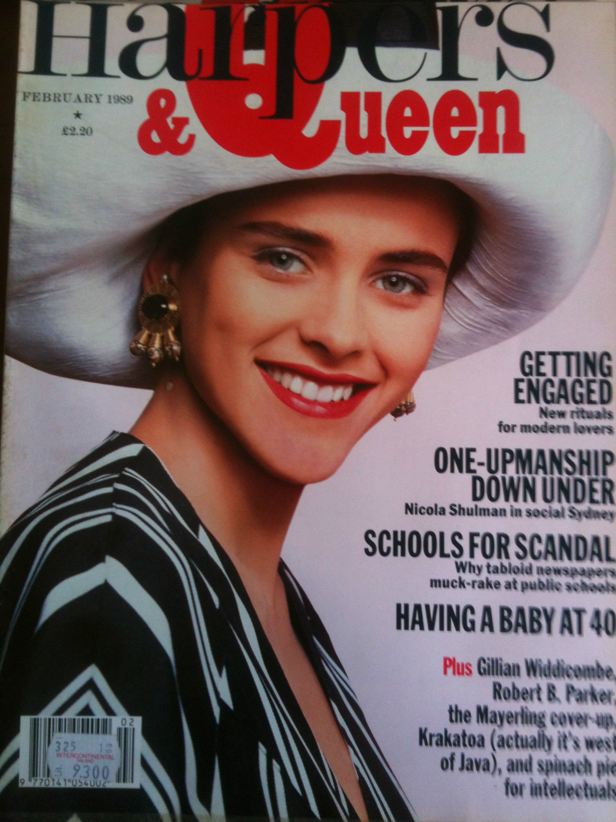 Harpers &amp; Queen February 1989 - E8580