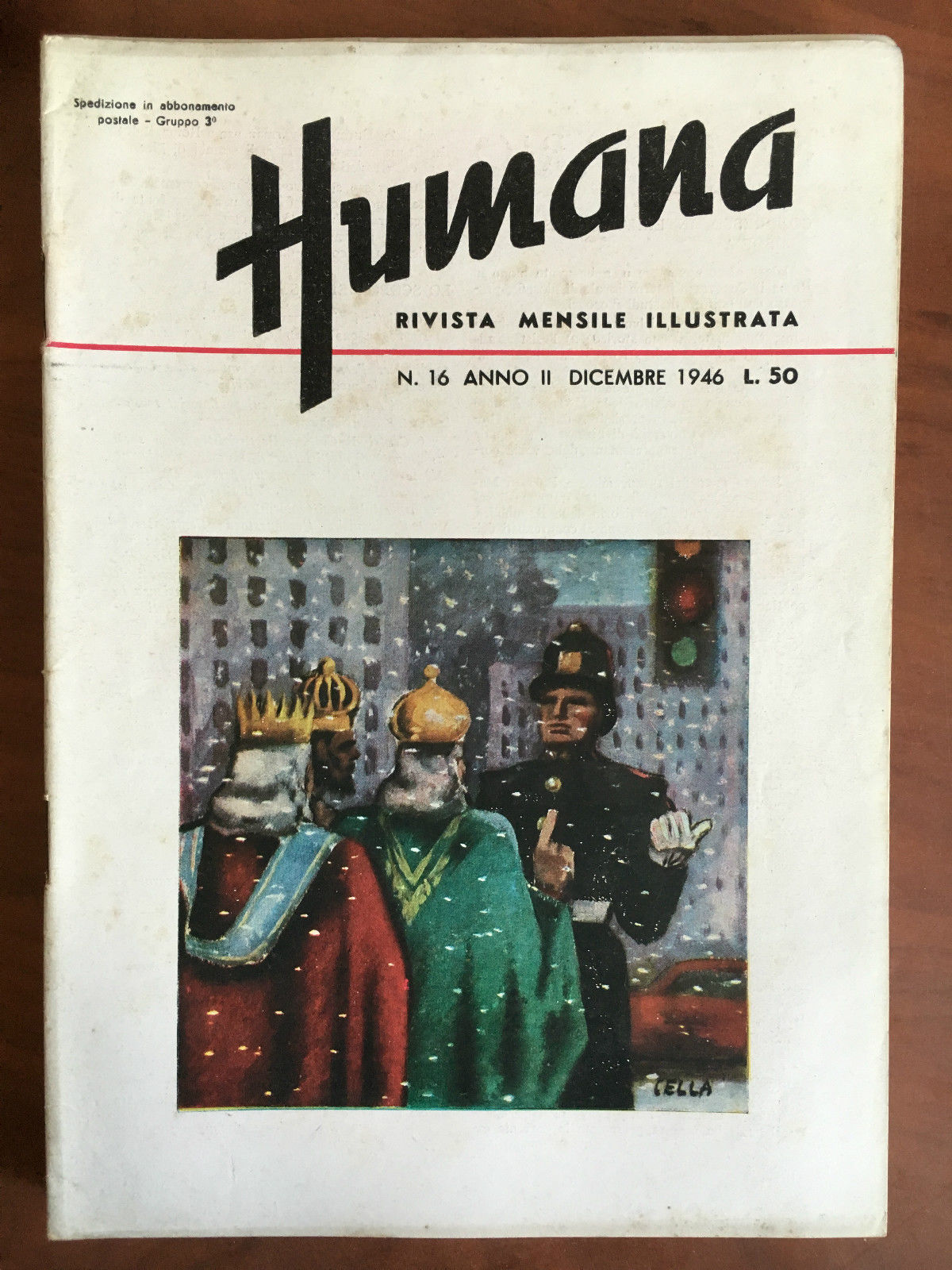 Humana n^ 16 anno II Dicembre 1946 - E20416