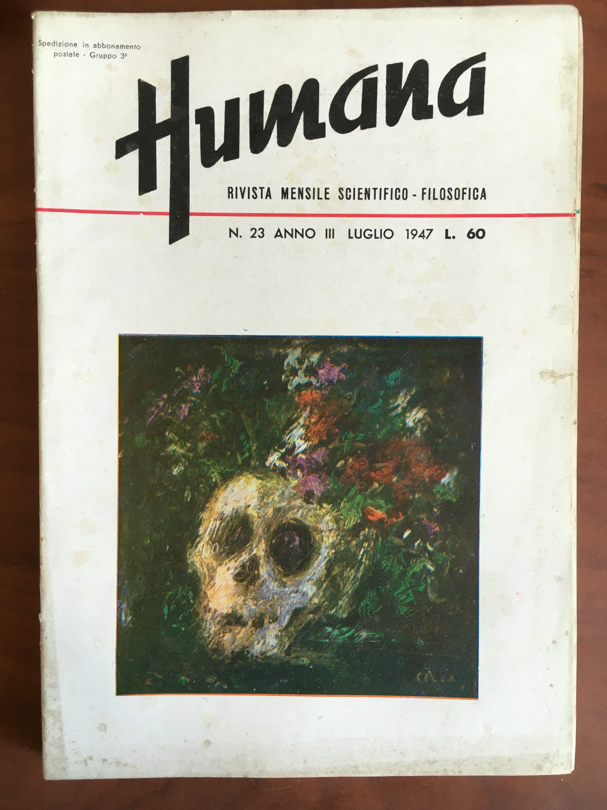 Humana n^ 23 anno III Luglio 1947 - E20417