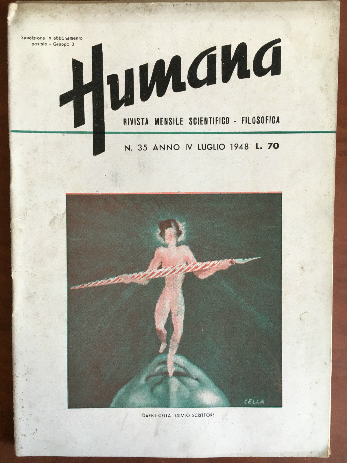 Humana n^ 35 anno IV Luglio 1948 - E20420