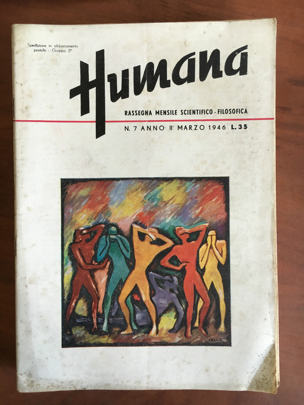 Humana n^ 7 anno II Marzo 1946 - E20411