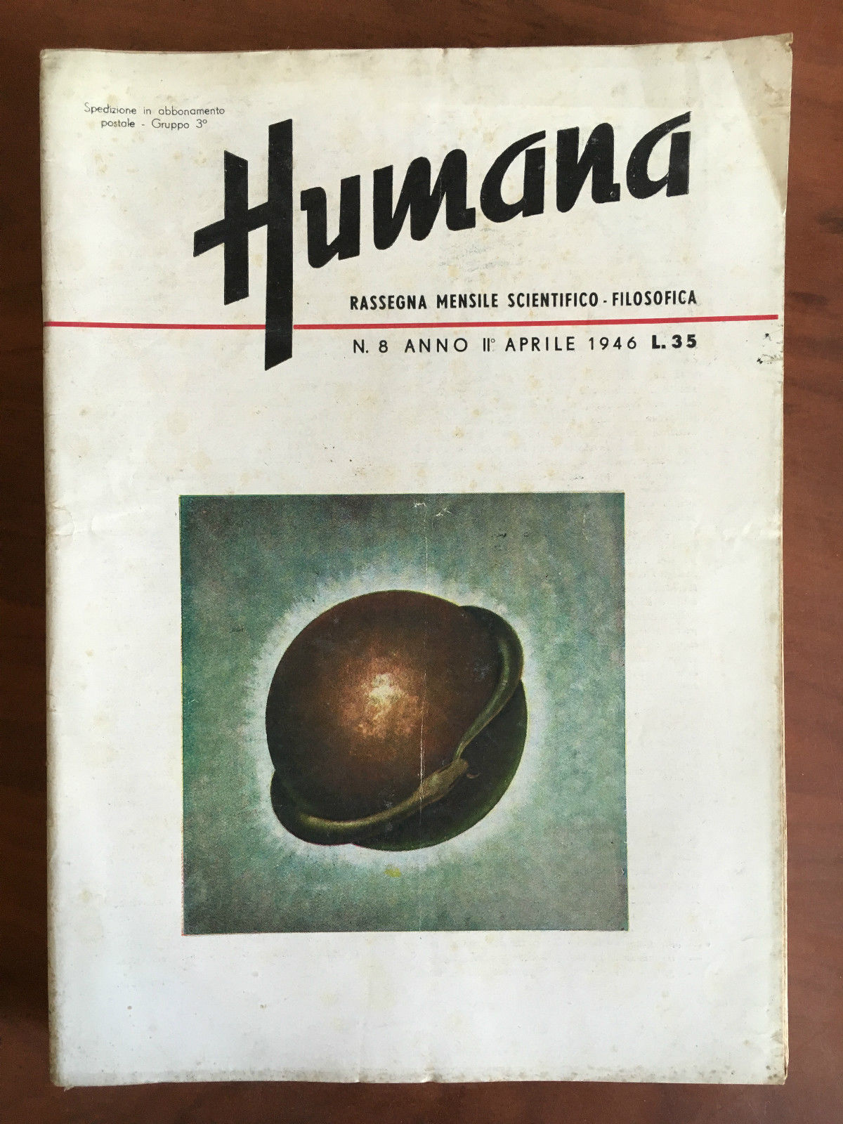 Humana n^ 8 anno II Aprile 1946 - E20412