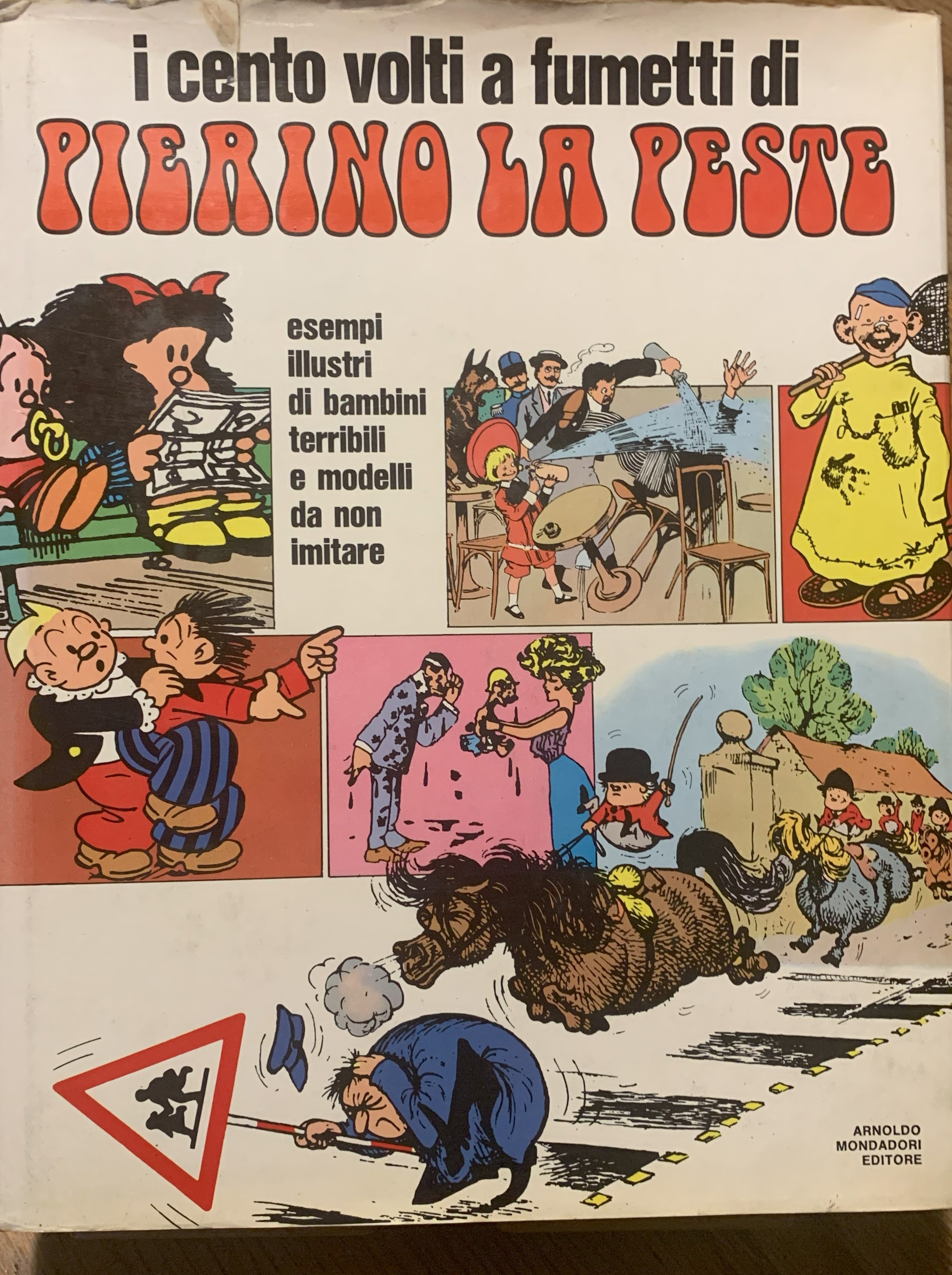 i cento volti a fumetti di Pierino la Peste