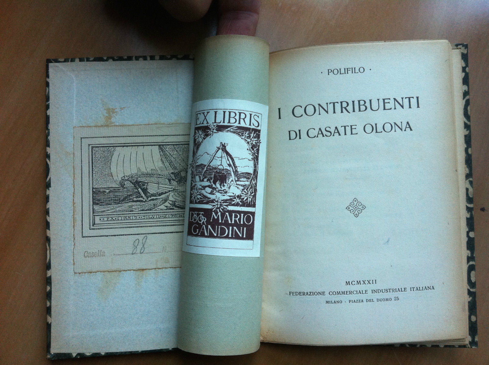 I contribuenti di Casate Olona Polifilo 1922 - E17950