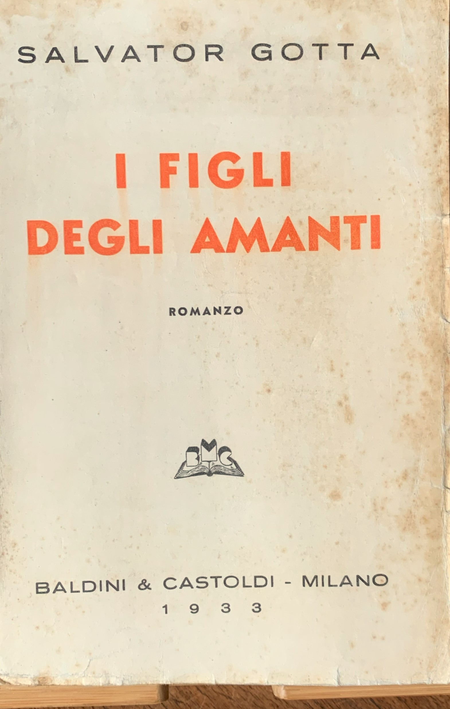 I figli degli amanti. Romanzo