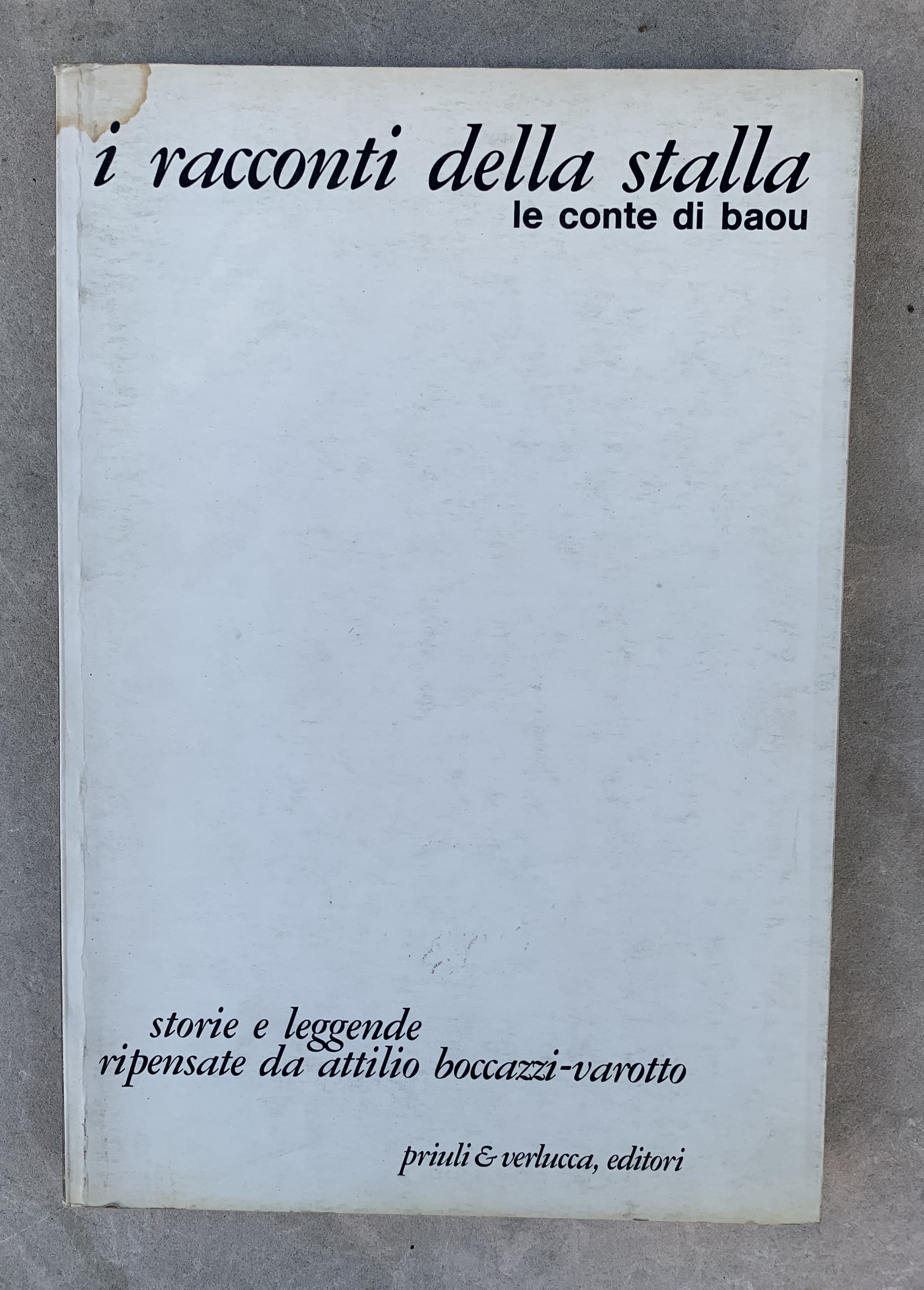 i racconti della stalla/le conte di baou