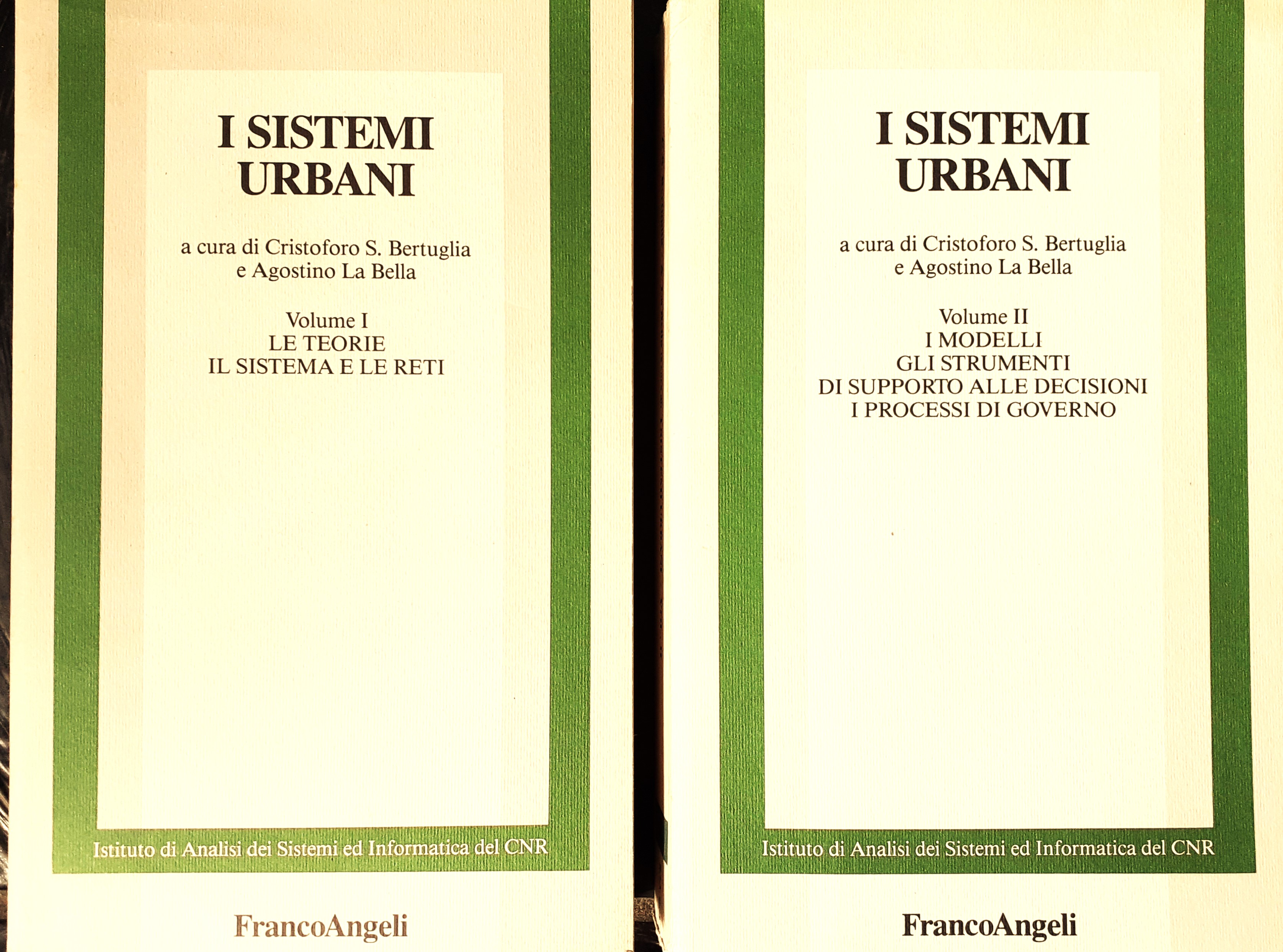 I sistemi urbani. Vol. I: Le teorie, il sistema e …