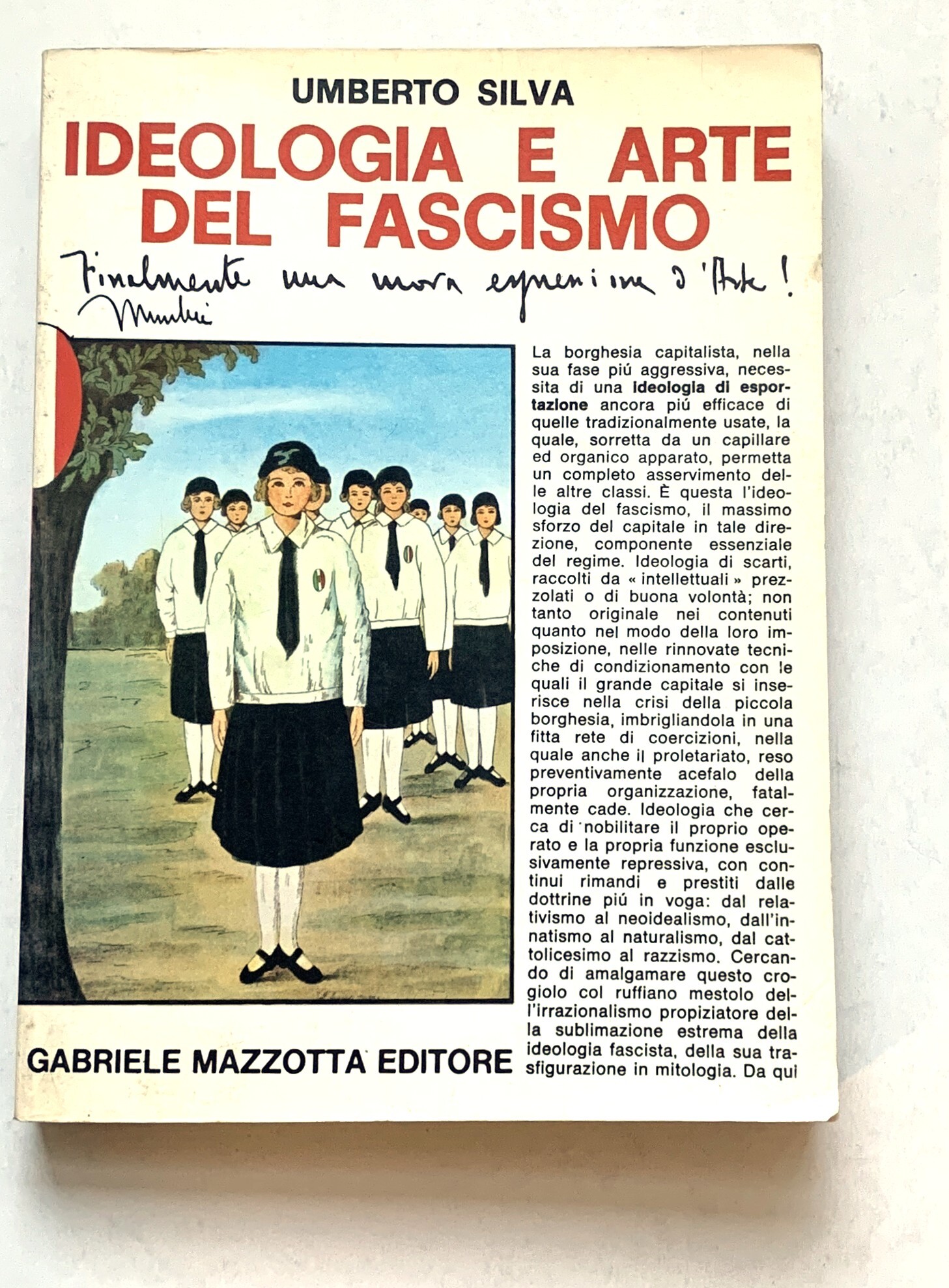 Ideologia e arte del fascismo