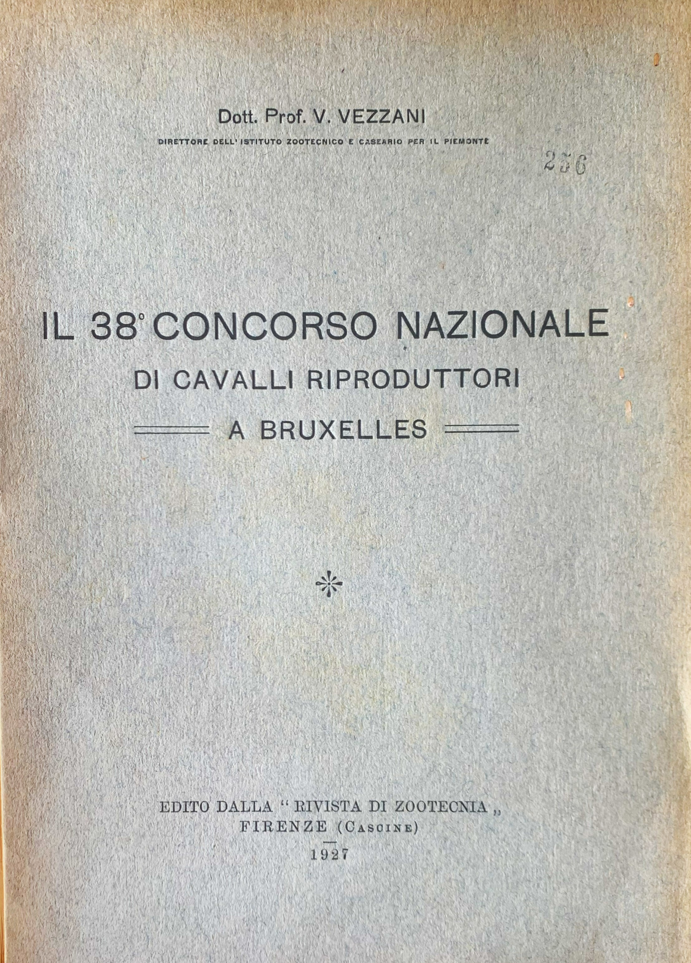 Il 38^ Concorso Nazionale di cavalli riproduttori a Bruxelles