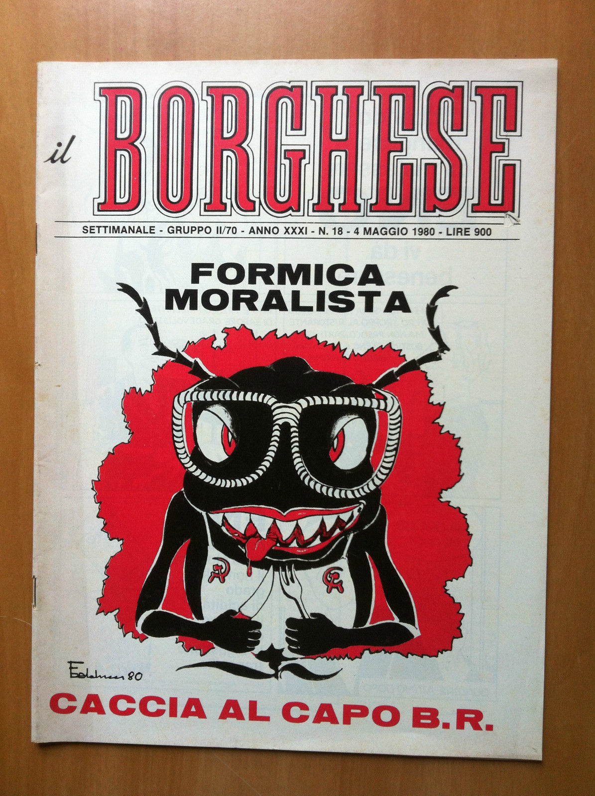 Il Borghese Anno XXXI n^ 18 - 4 Maggio 1980 …