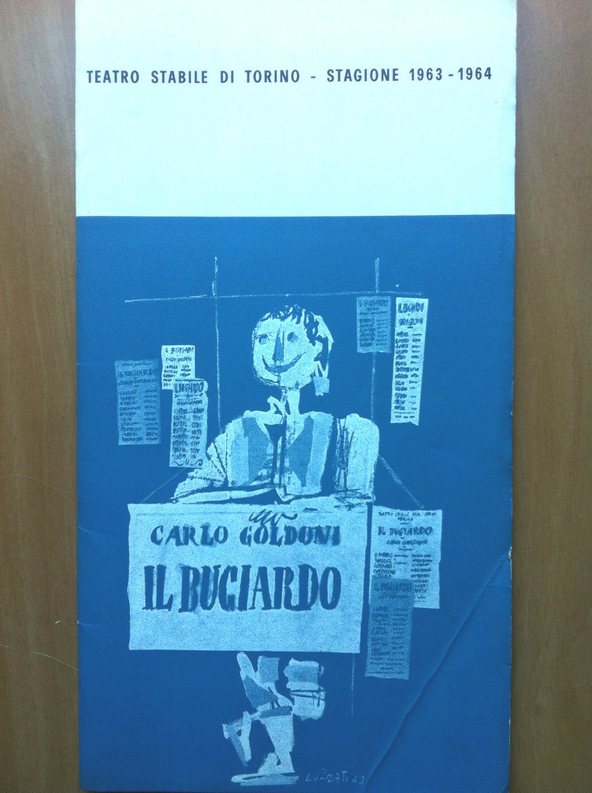 "Il bugiardo" C. Goldoni Teatro Stabile di Torino Stagione 1963/64 …