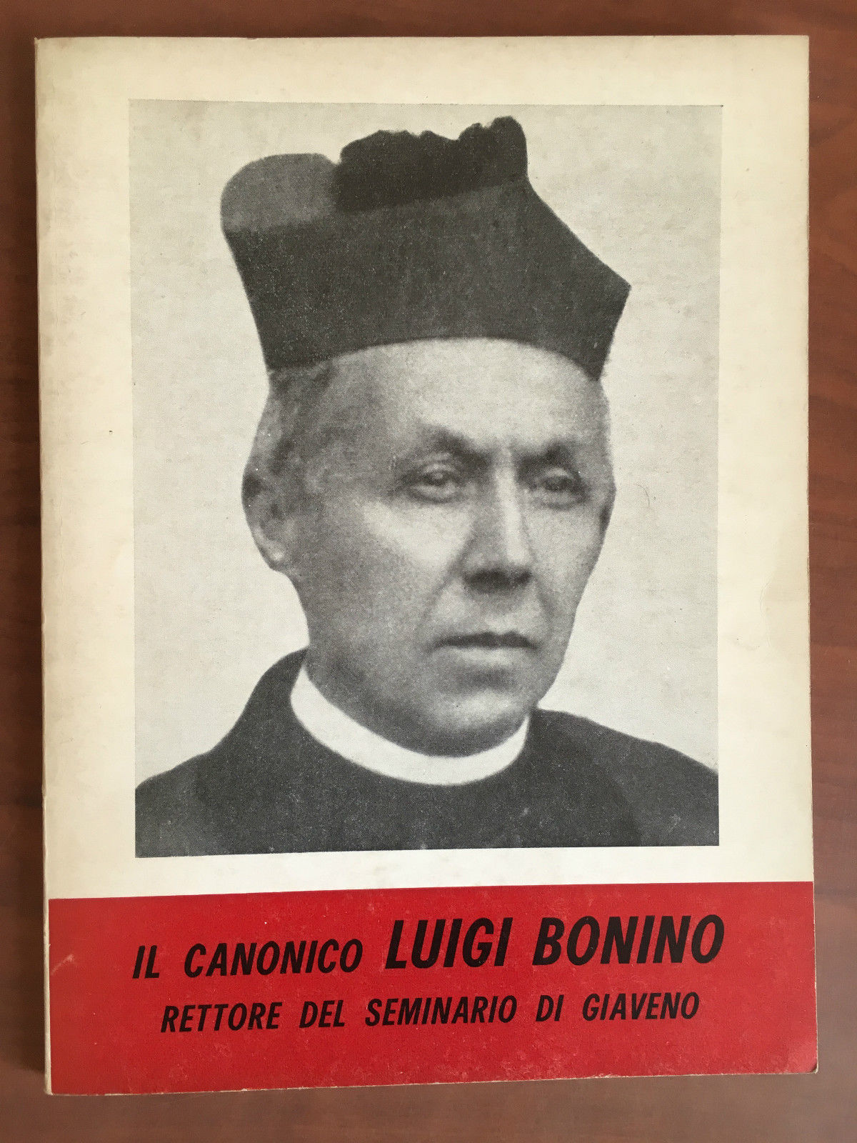 Il canonico Luigi Bonino Rettore seminario Giaveno - E20198