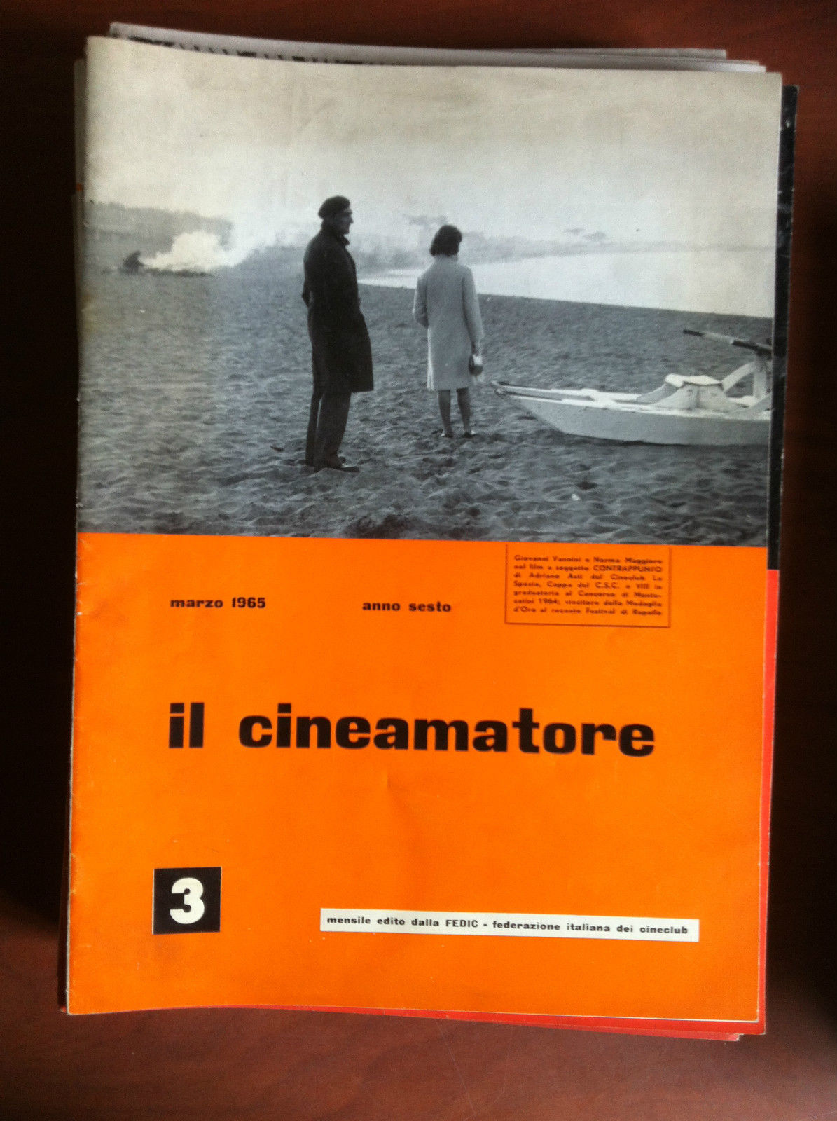 Il Cineamatore n^ 3 anno VI Marzo 1965 FEDIC - …