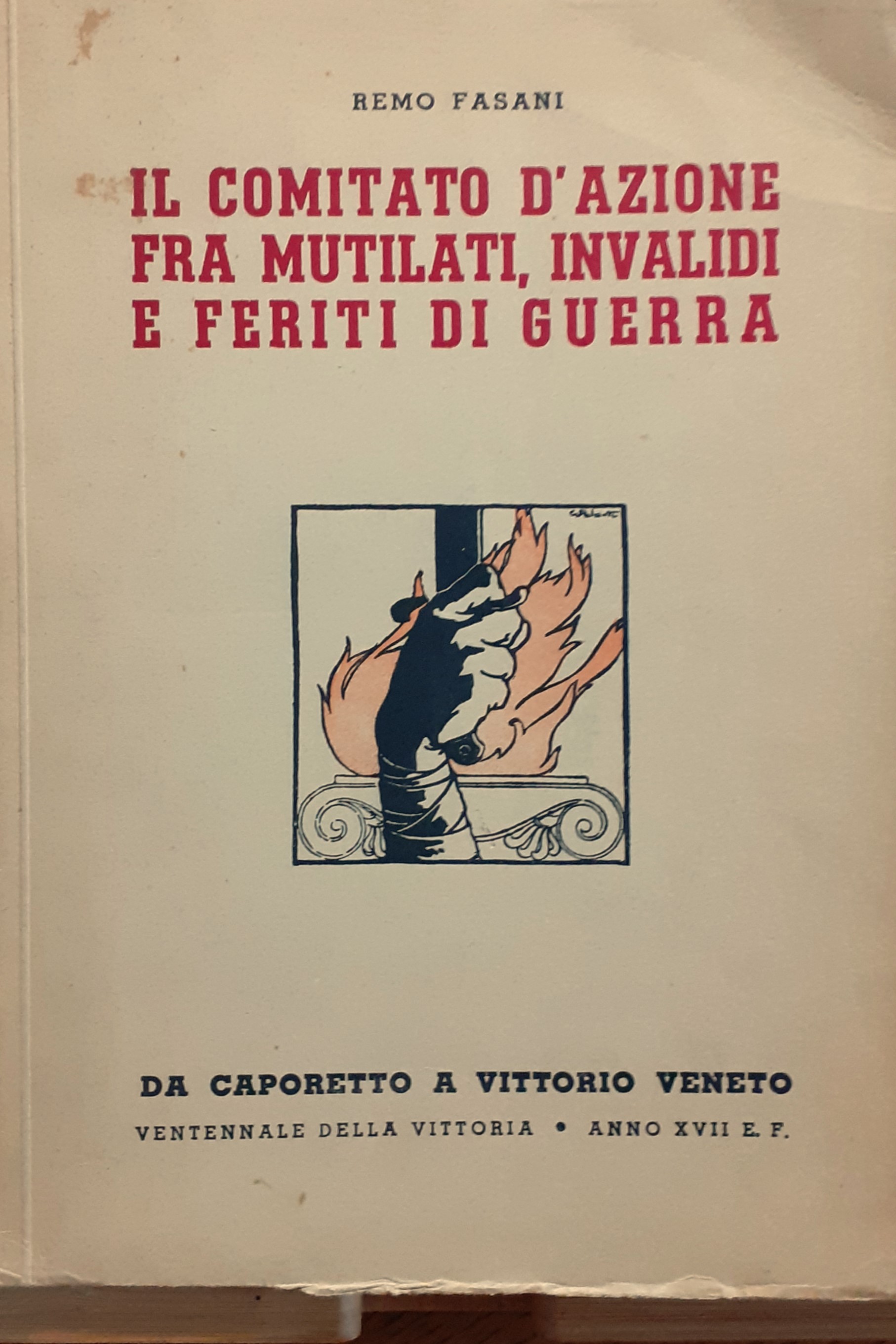 Il Comitato d'azione fra mutilati, invalidi e feriti di guerra. …