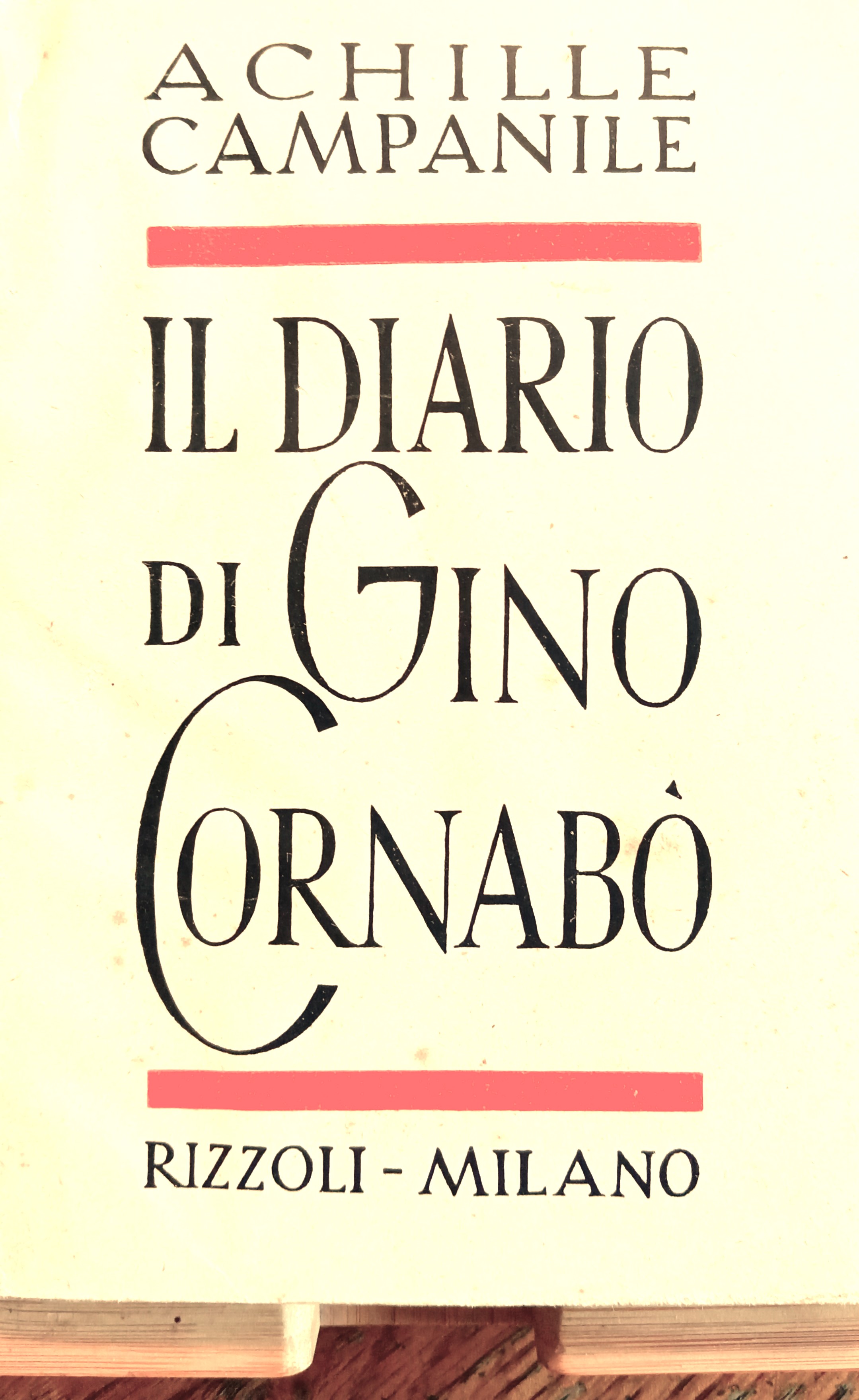 Il diario di Gino Cornabò