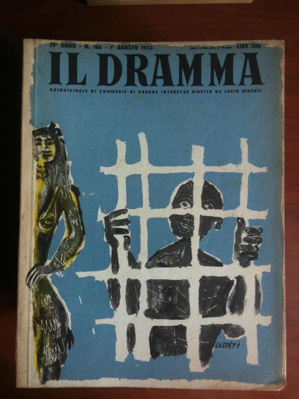 Il dramma 29^ Anno n^ 186 Agosto 1953