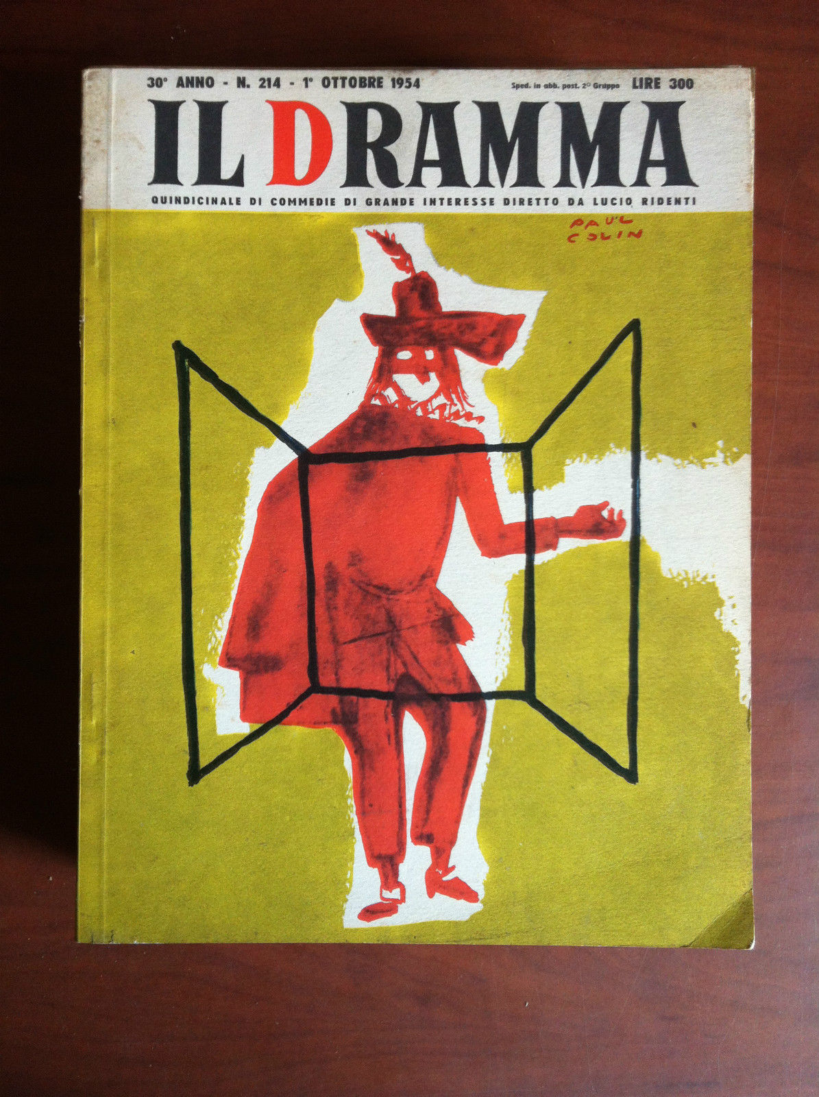 Il dramma Anno 30^ n^ 214 Ottobre 1954 - E11480