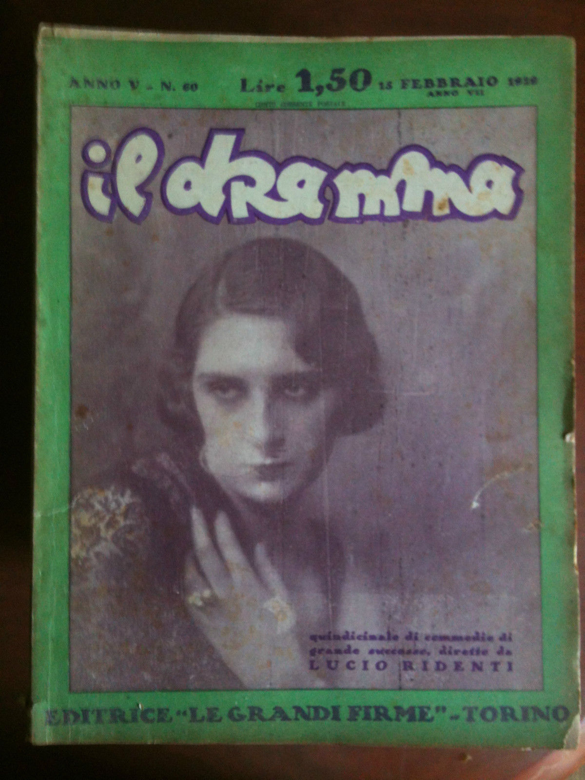 Il dramma V Anno n^ 60 - 15 Febbraio 1929