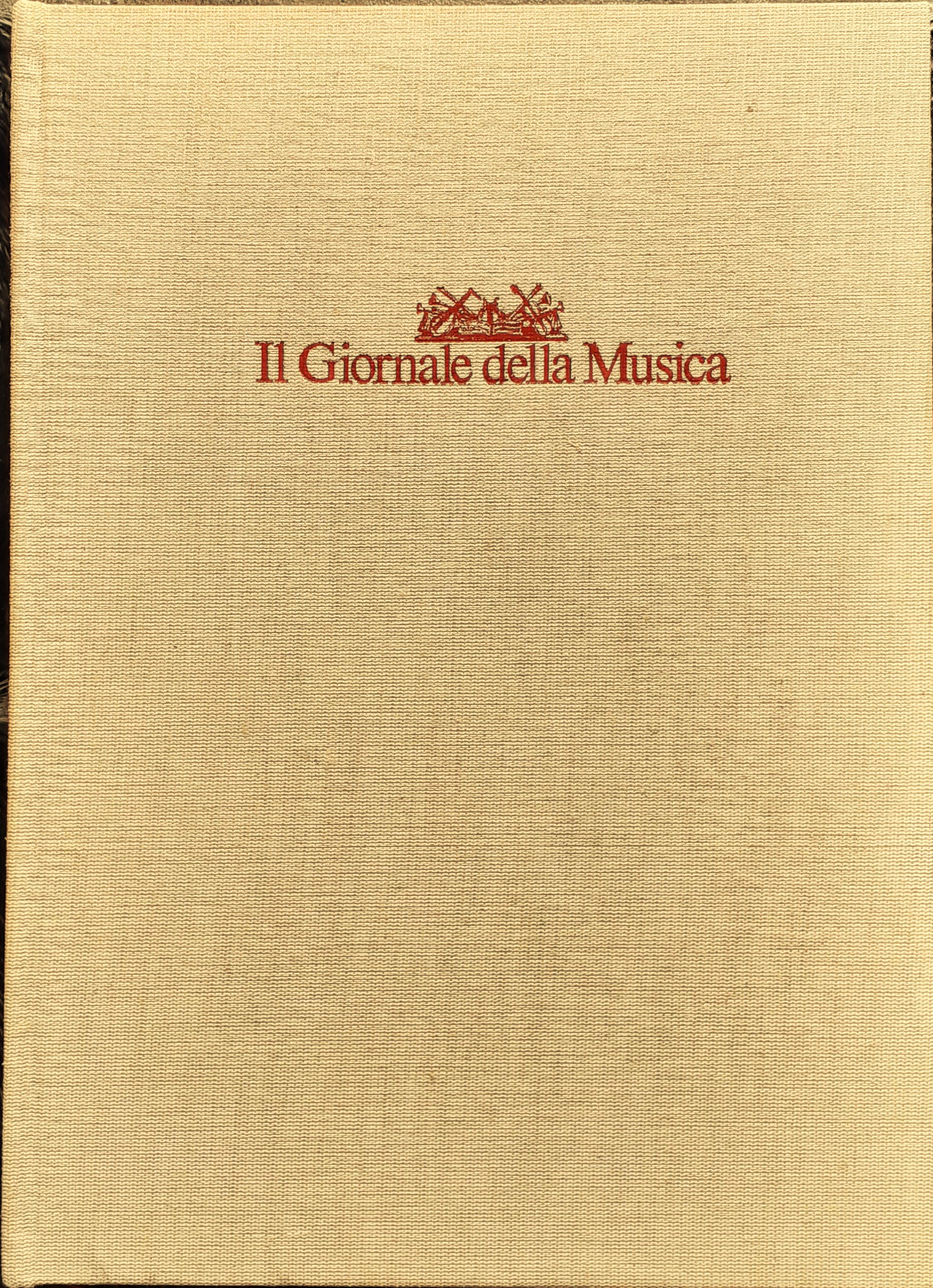 Il Giornale della Musica annata completa rilegata 1987
