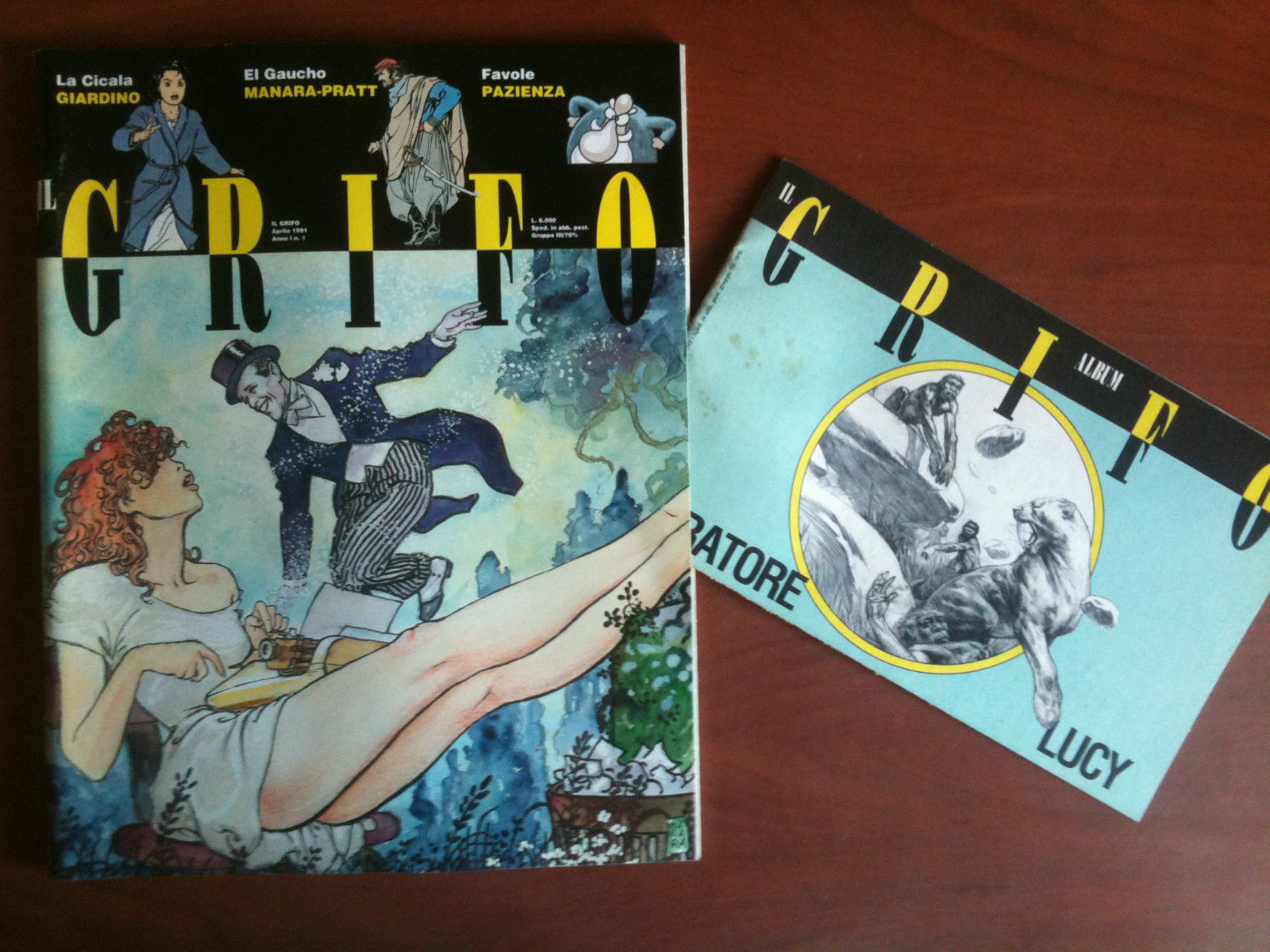 Il Grifo Anno I n^ 1 Aprile 1991 MAnara/Pratto, Giardino, …