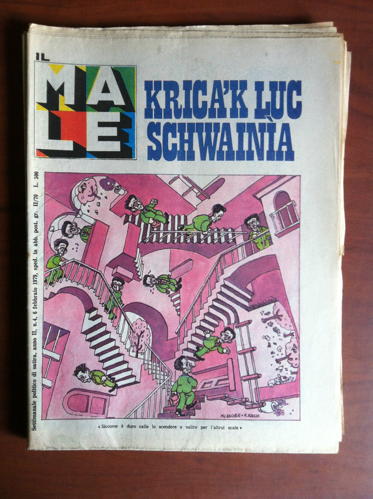 Il Male Anno II n^ 4 - 6 Febbraio 1979 …