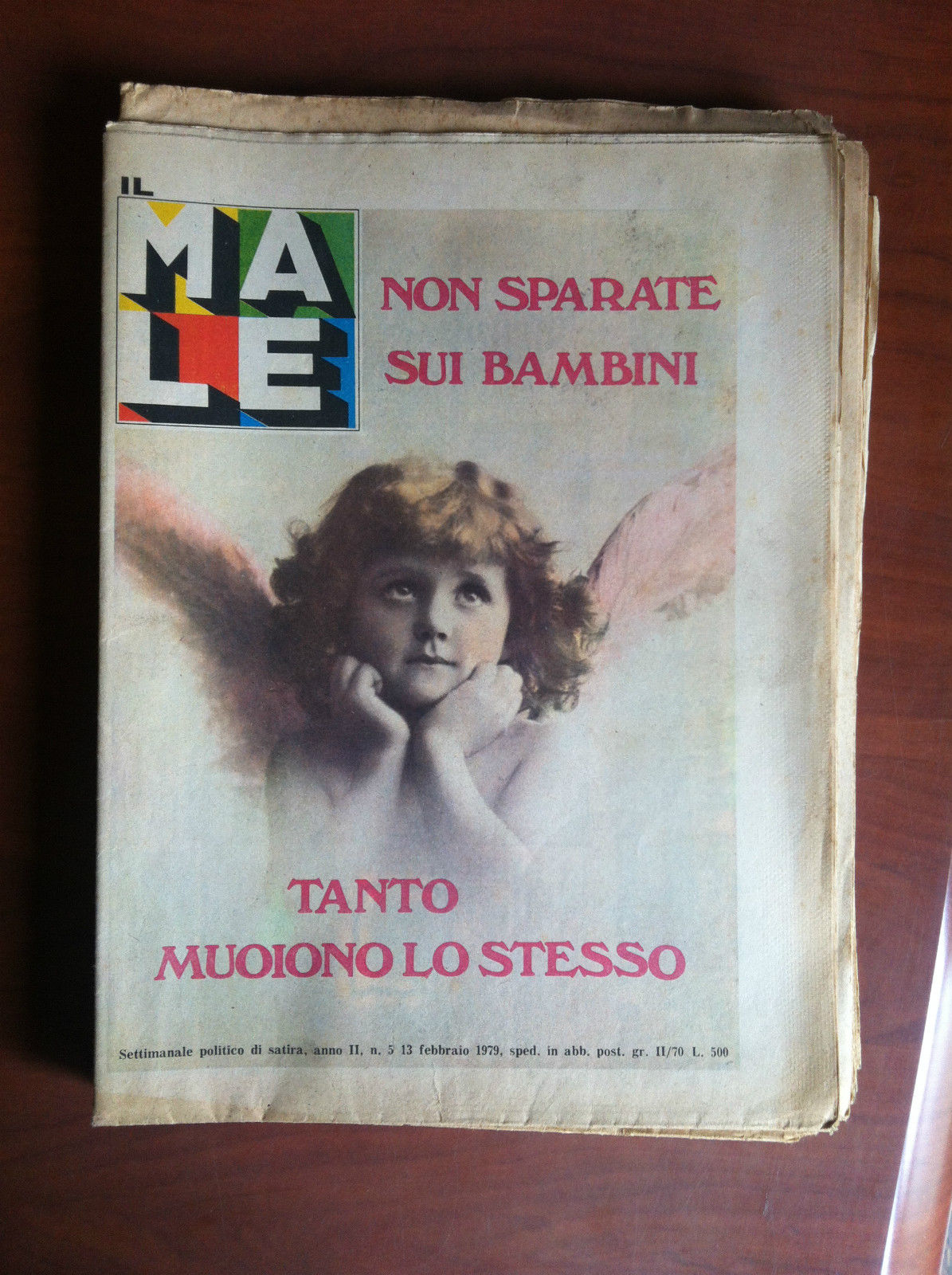 Il Male Quattordicinale Politico di satira n^ 5 Febbraio 1979 …