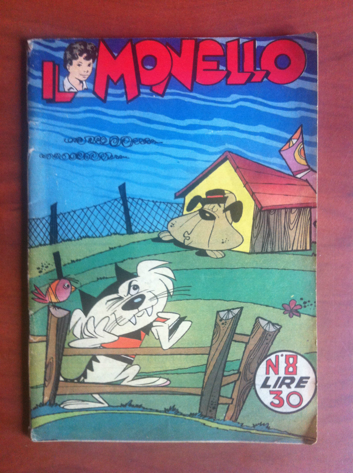 Il monello Anno X n^ 8 Ed. Universo 1962 Back …