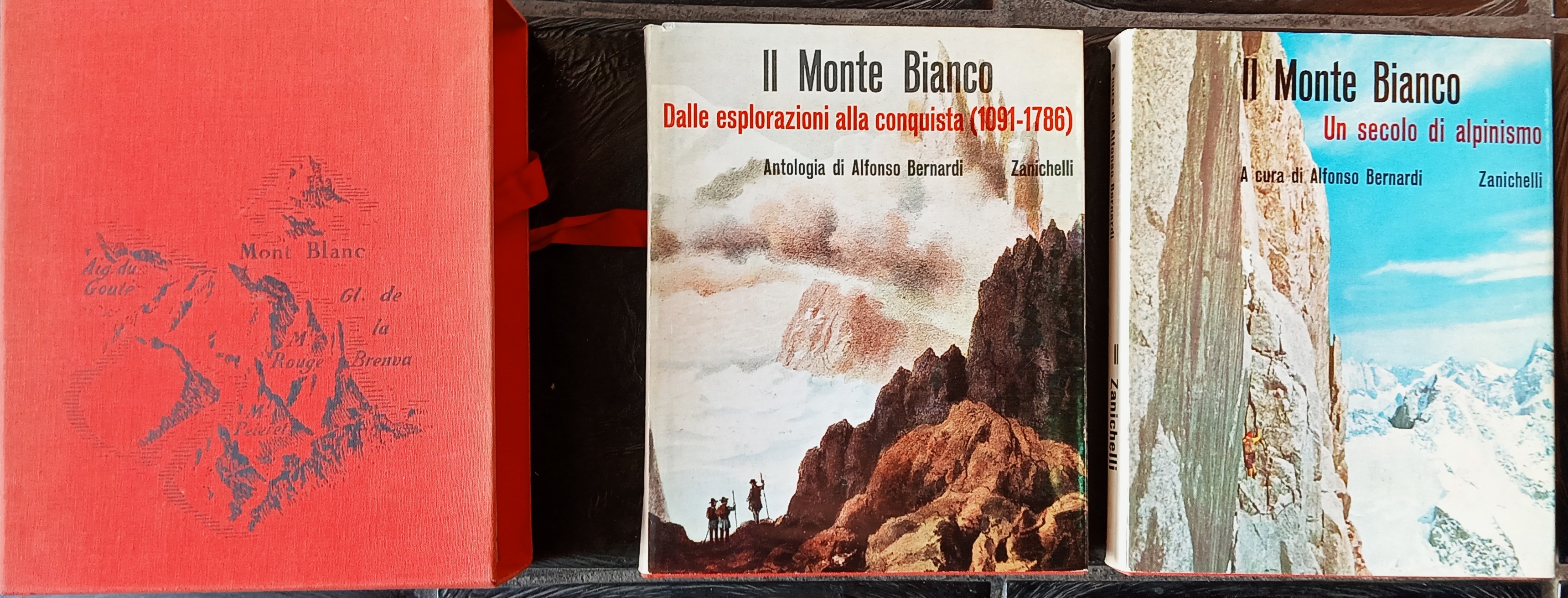 Il Monte Bianco due volumi in cofanetto