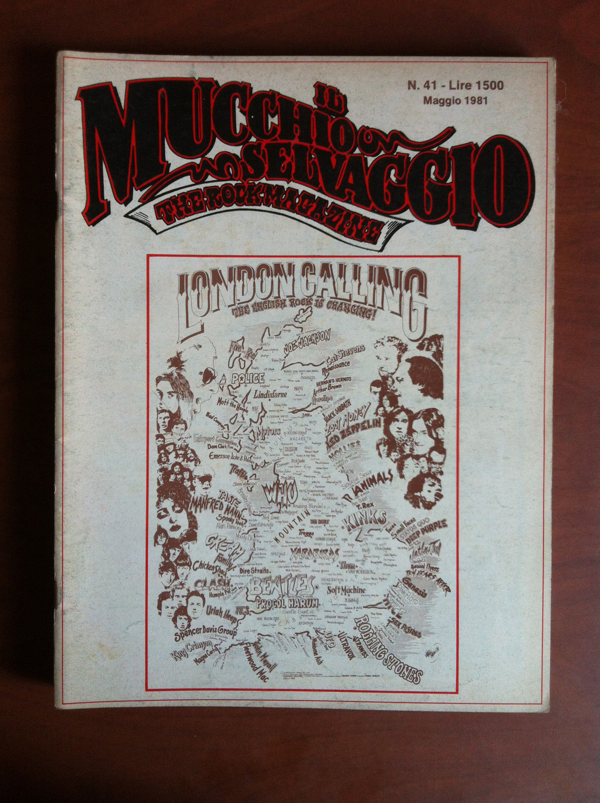 IL Mucchio Selvaggio The Rock Magazine n^ 41 Maggio 1981 …