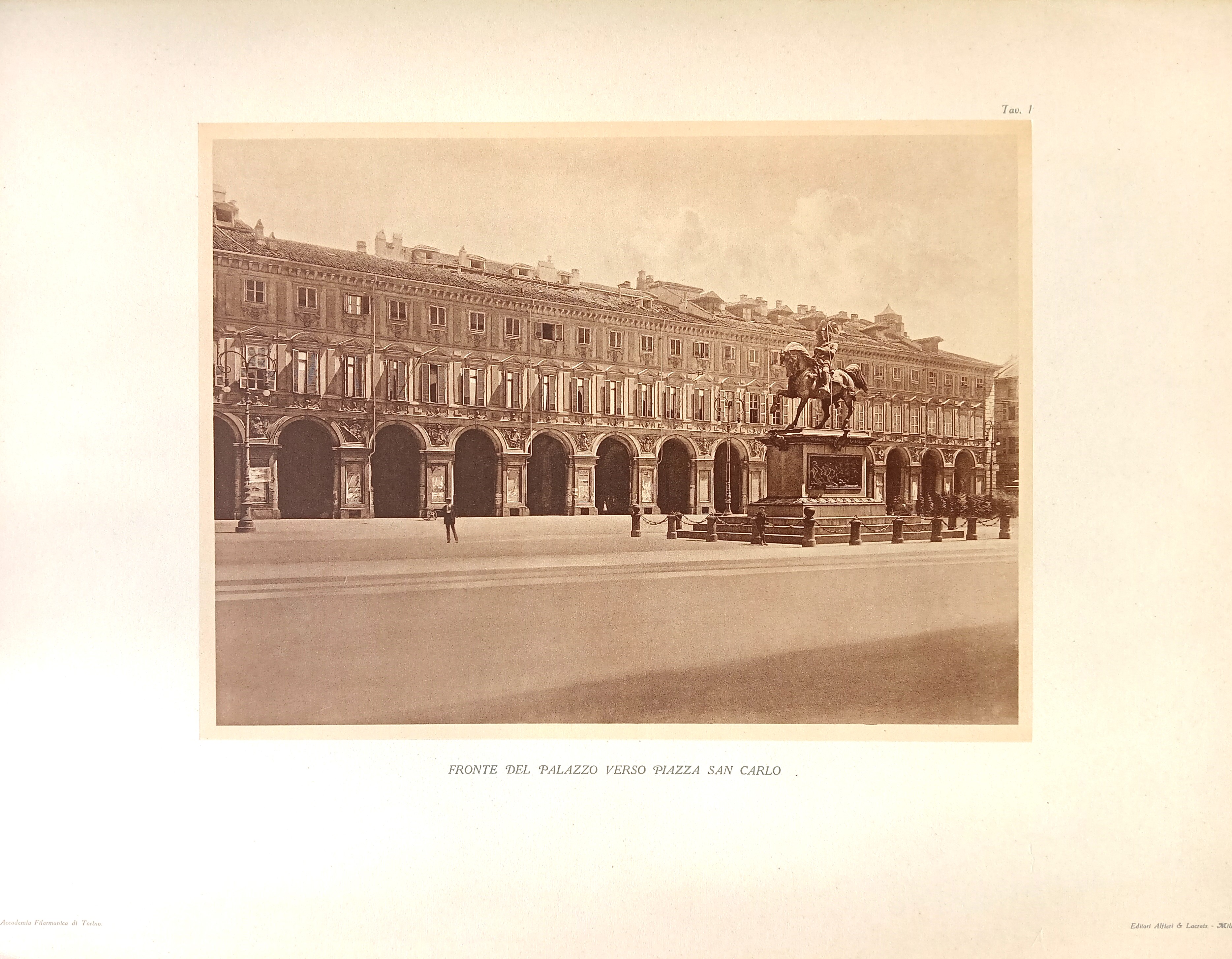 Il Palazzo dell'Accademia Filarmonica di Torino nel centenario 1814-1914