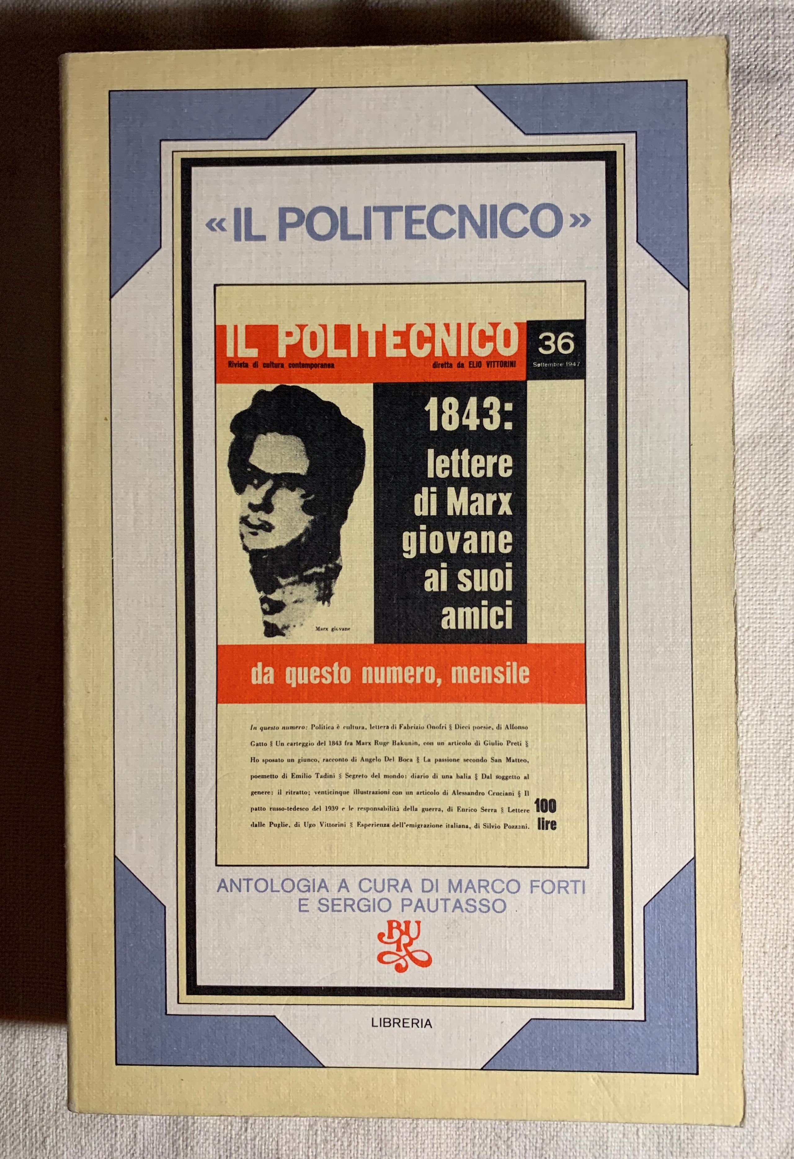 «Il Politecnico»: antologia
