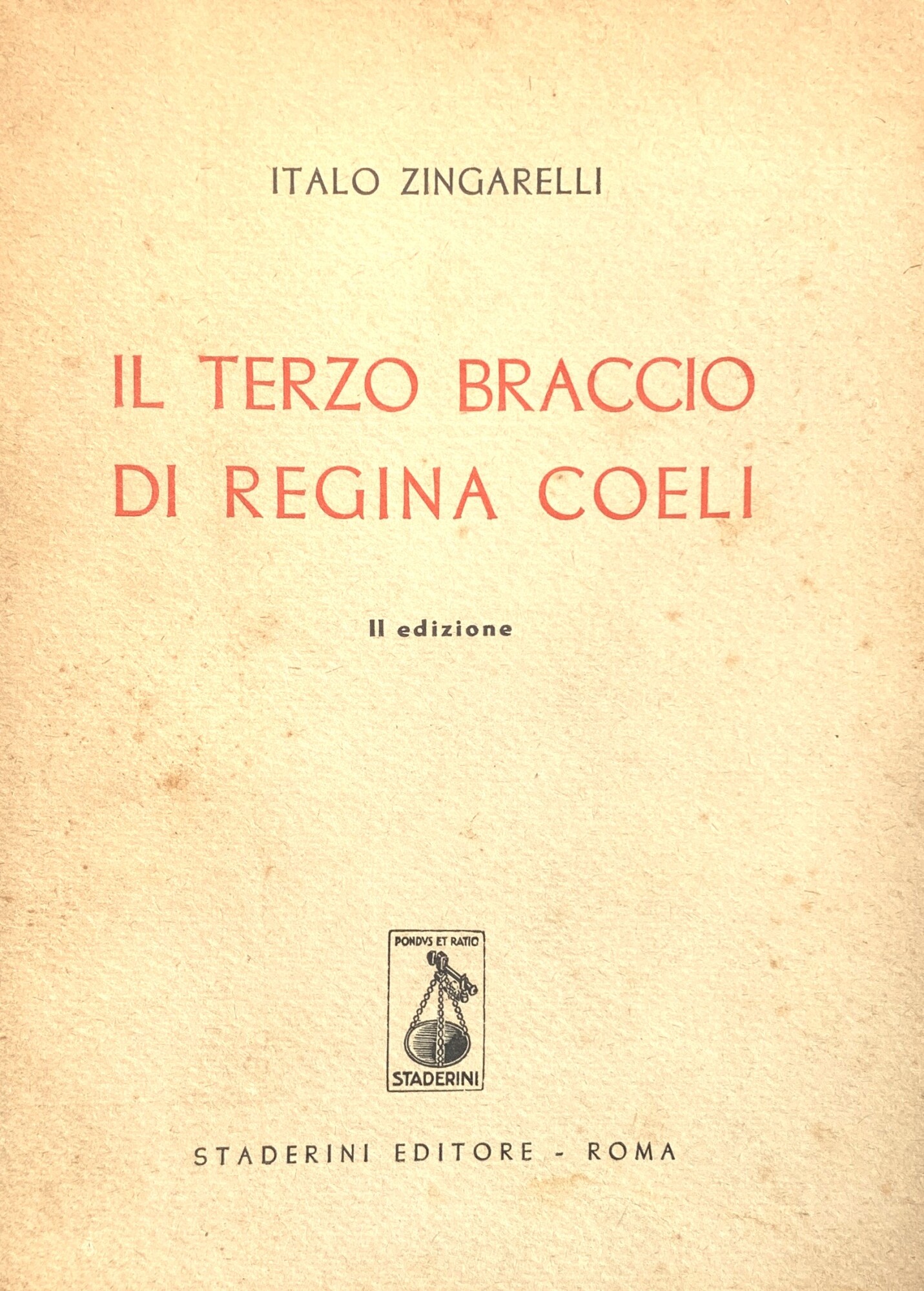 Il terzo braccio di Regina Coeli