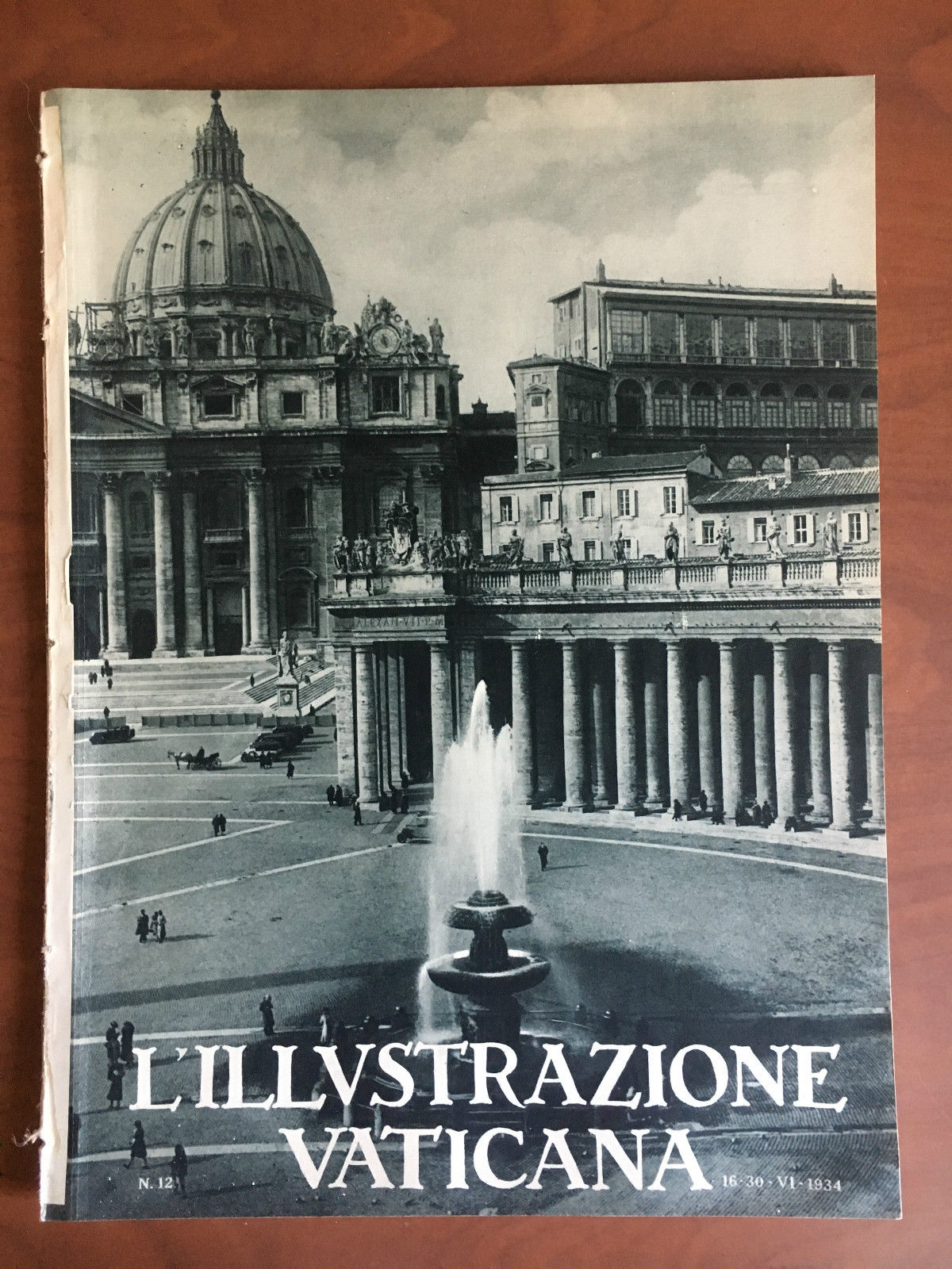 Illustrazione Vaticana 16.30 - VI 1934 n^ 12 - E22211