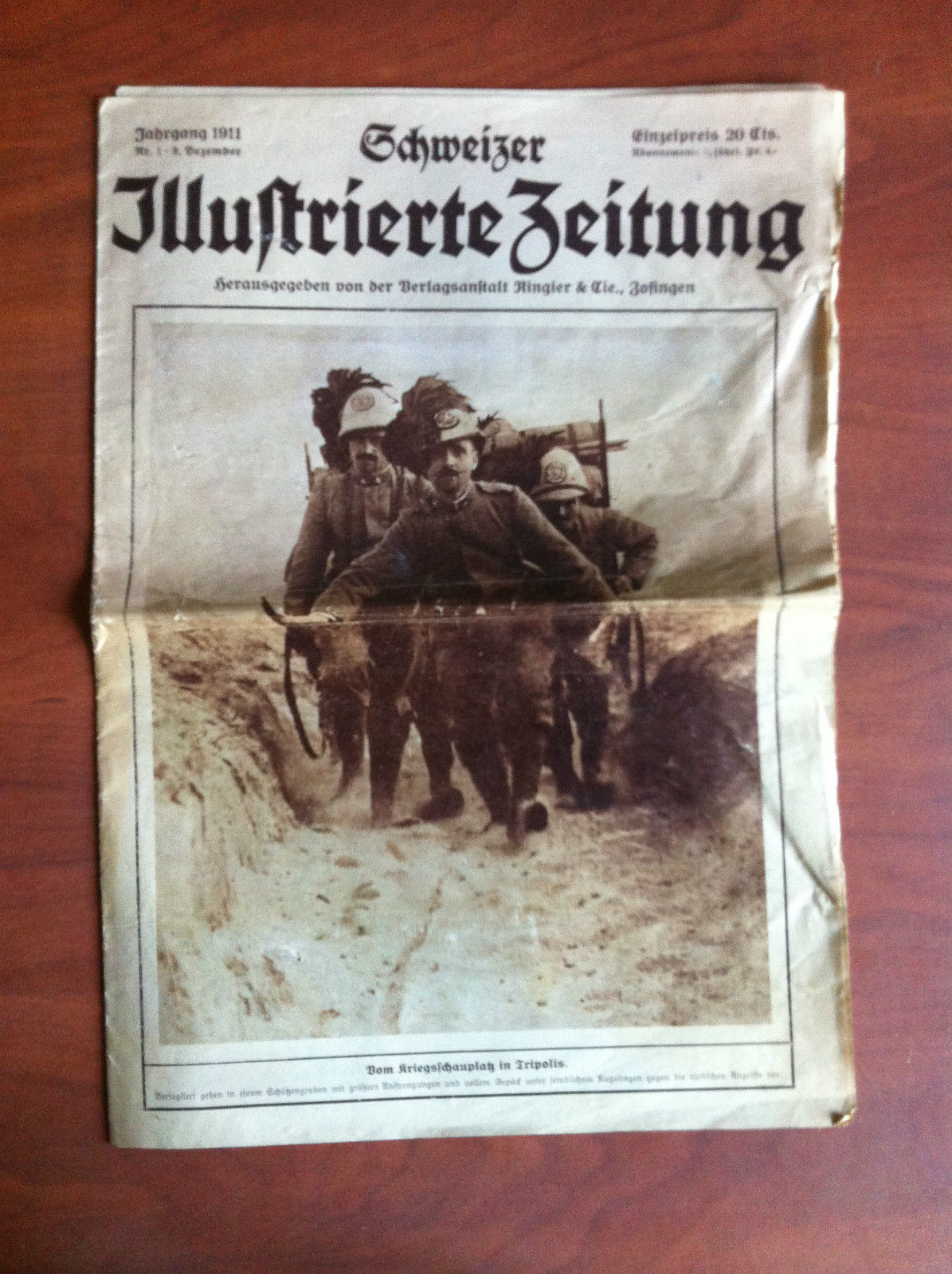 Illustrierte Zeitung Iahrgang 1911 nr. 1 - 9 Dezember - …