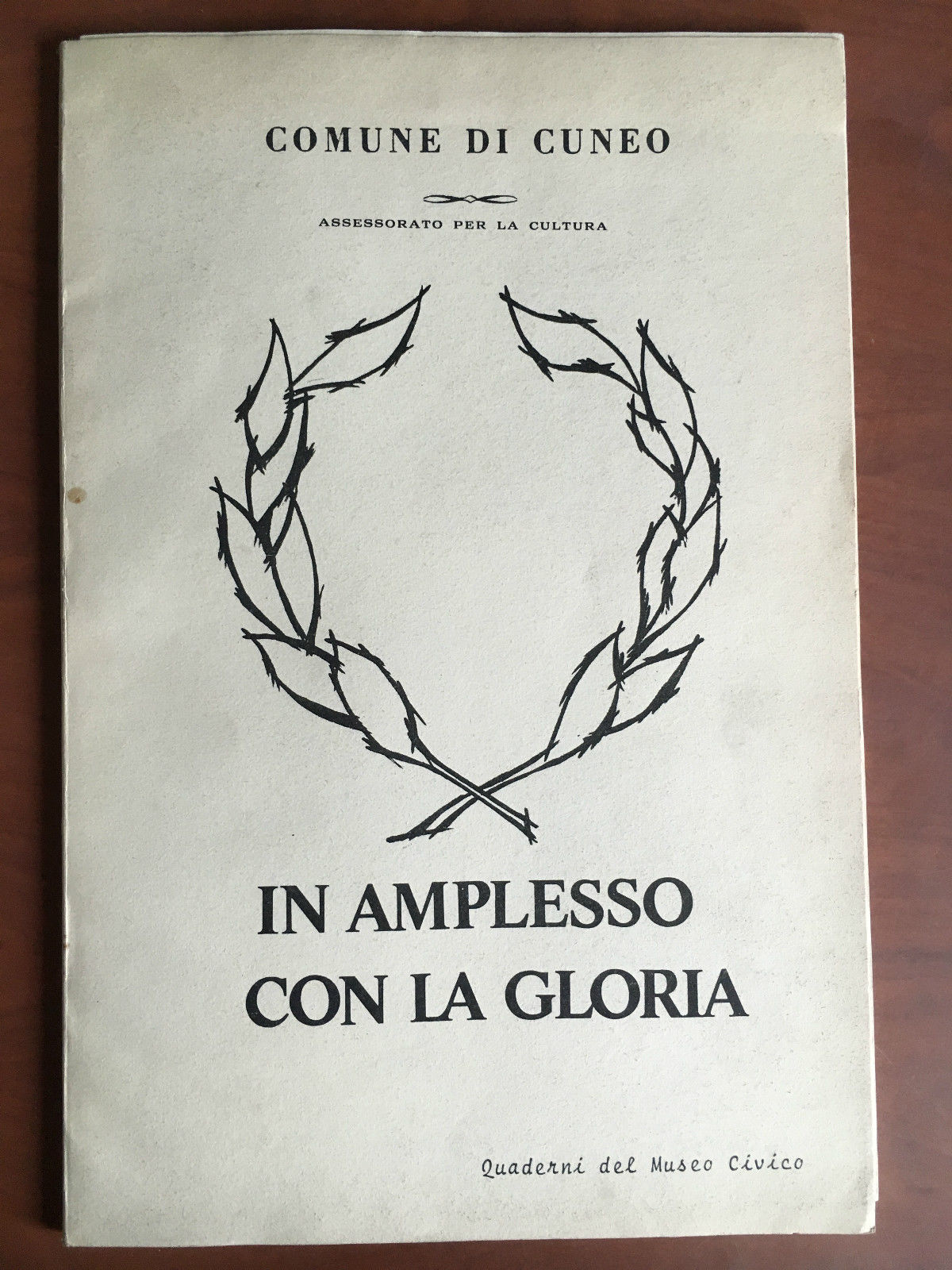 In Amplesso con La Gloria quaderni del Museo Civico Cuneo …