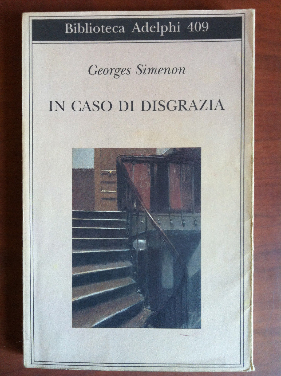 In caso di disgrazia Georges Simenon Biblioteca Adelphi 2001 - …