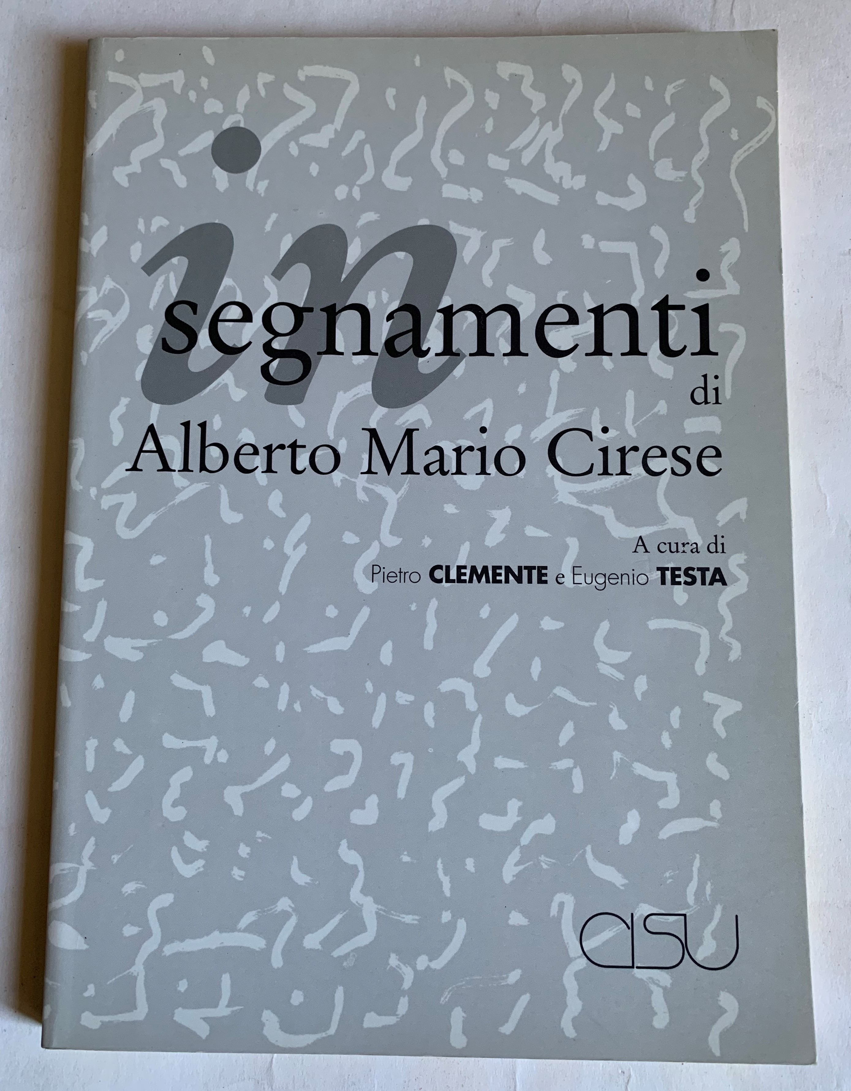 insegnamenti di Alberto Mario Cirese. I programmi dei corsi di …