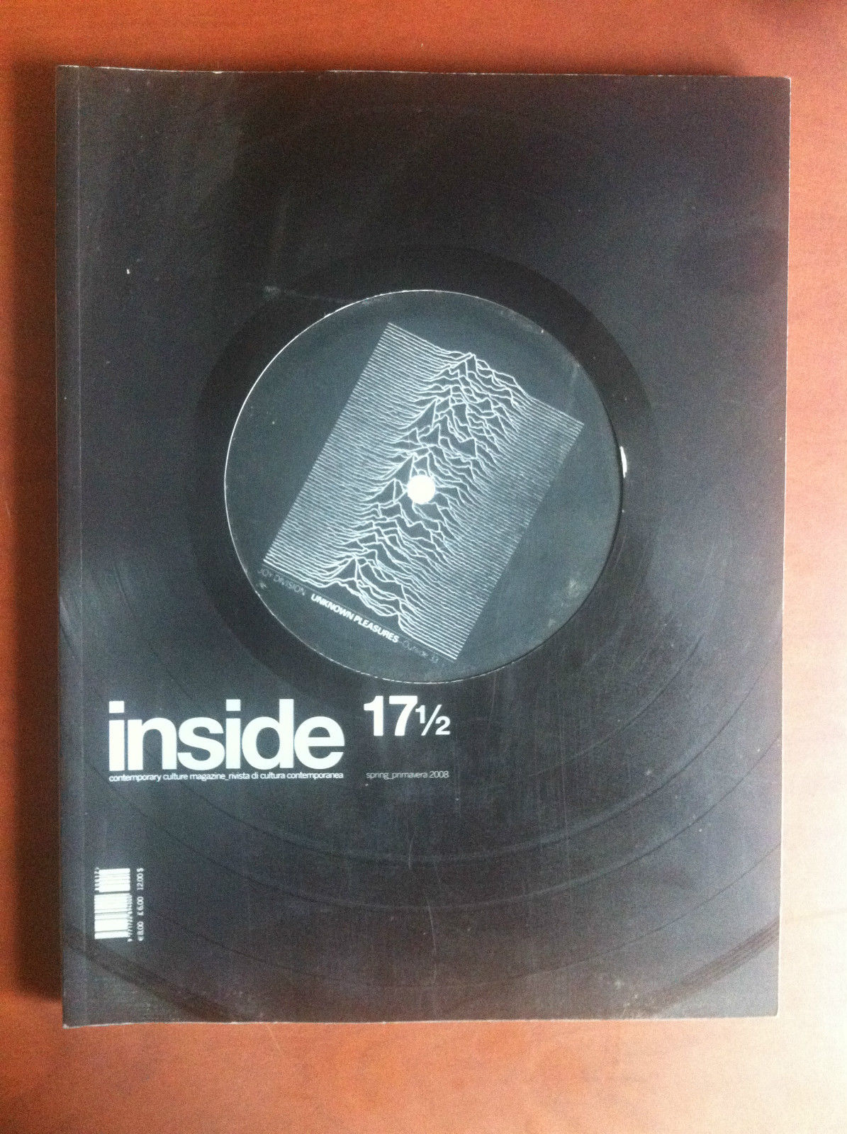 Inside n^ 171/2 primavera 2008 Cover: Joy Division - E9050